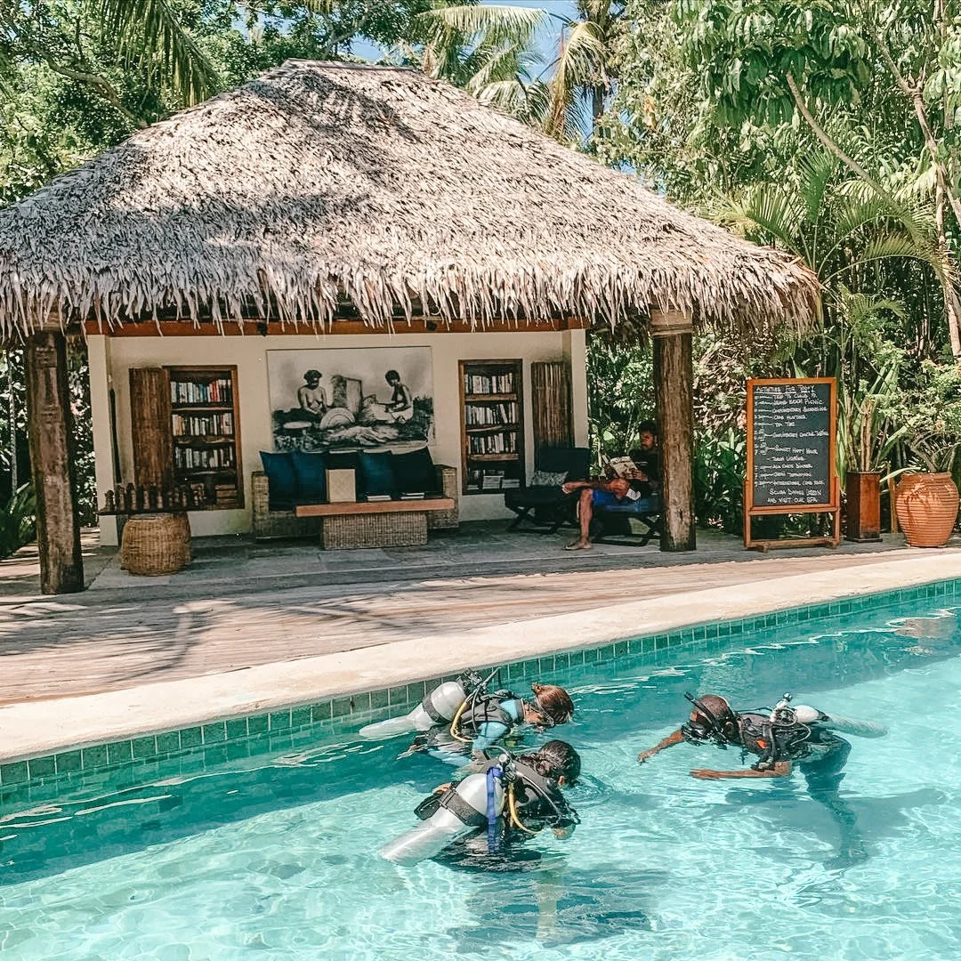 What are the best dive spots in the Mamanucas Islands for beginner divers?