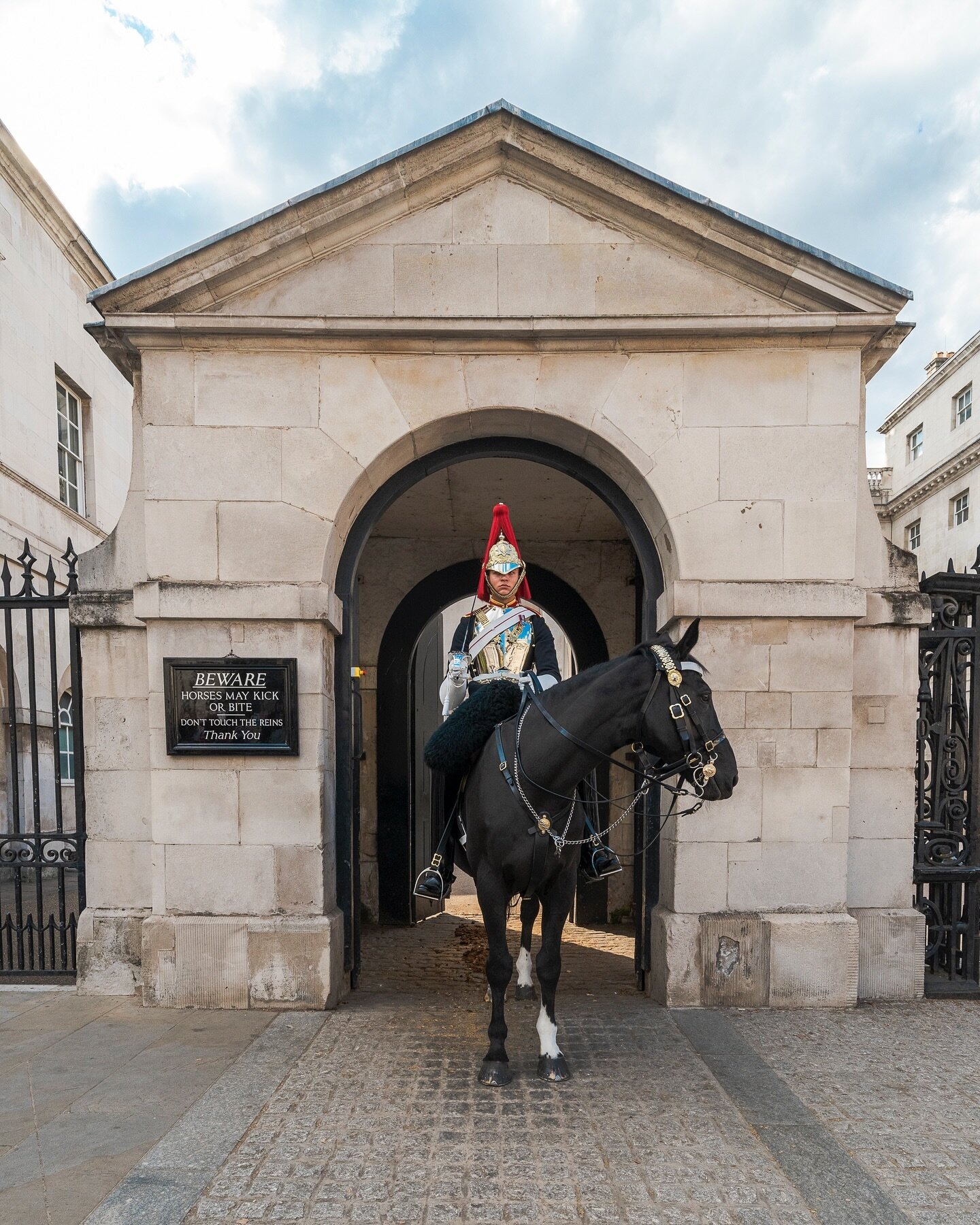 Stop horsing around it&rsquo;s almost a new year. 😂

One of my favorite snaps from London was this take from Horseguards Parade on Whitehall St. where people watch the changing of the guard. I wanted a framing shot with no people in it so it took a 