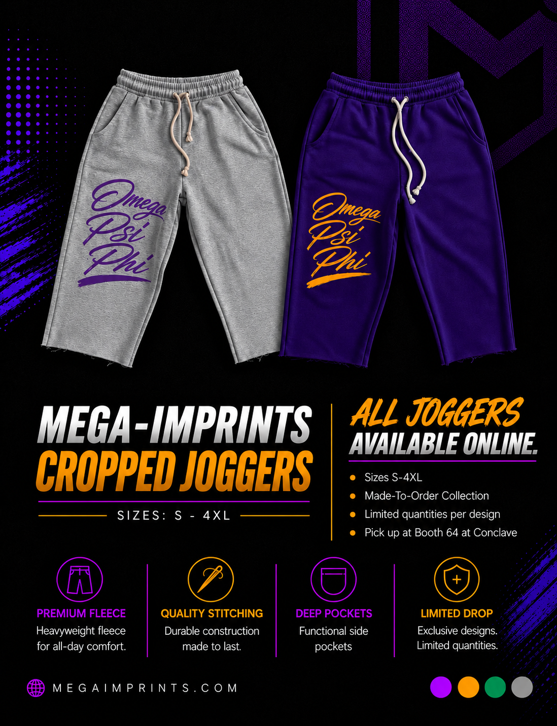 Bruhz Cropped Joggers (SOLD OUT)