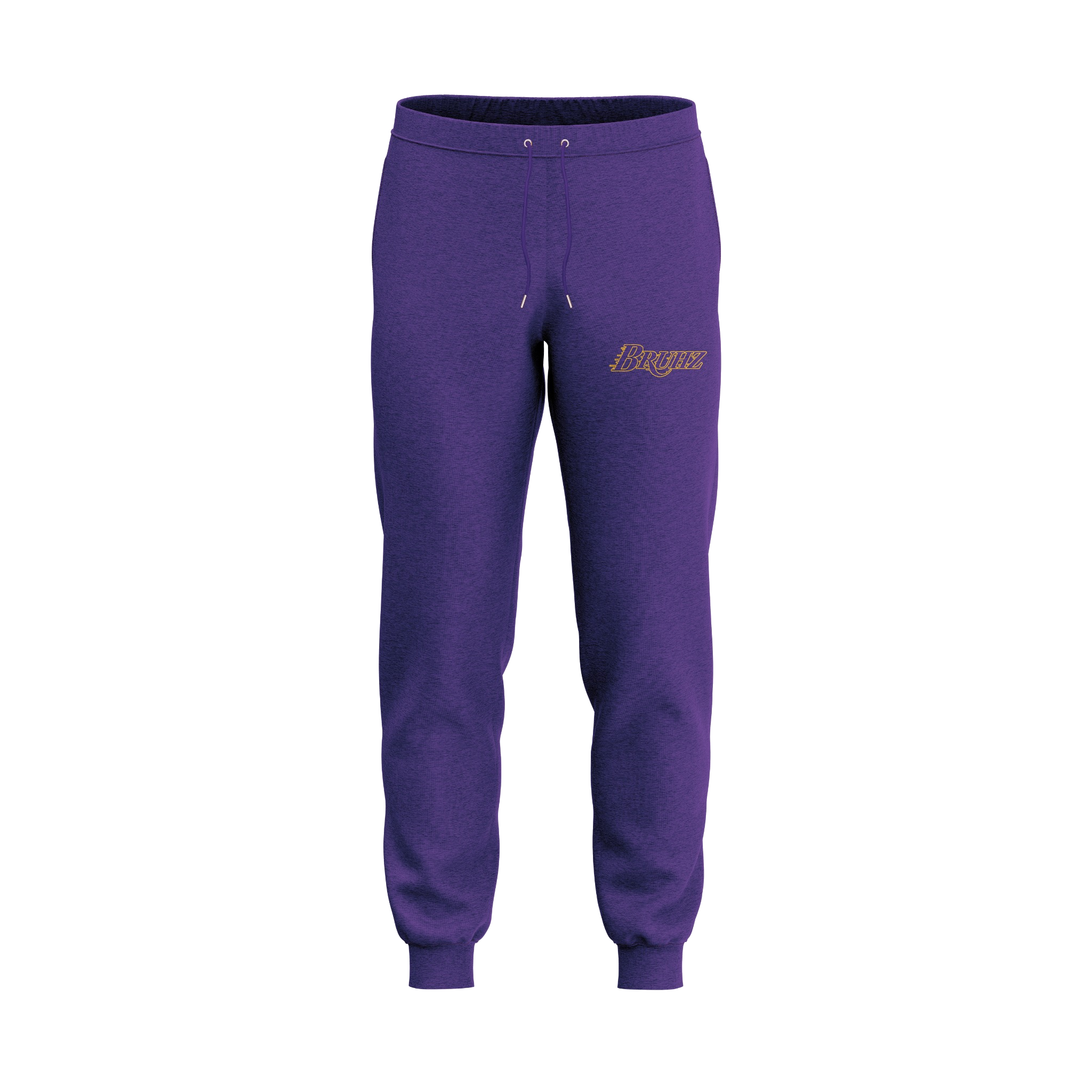 Bruhz Fleece Joggers- Purple