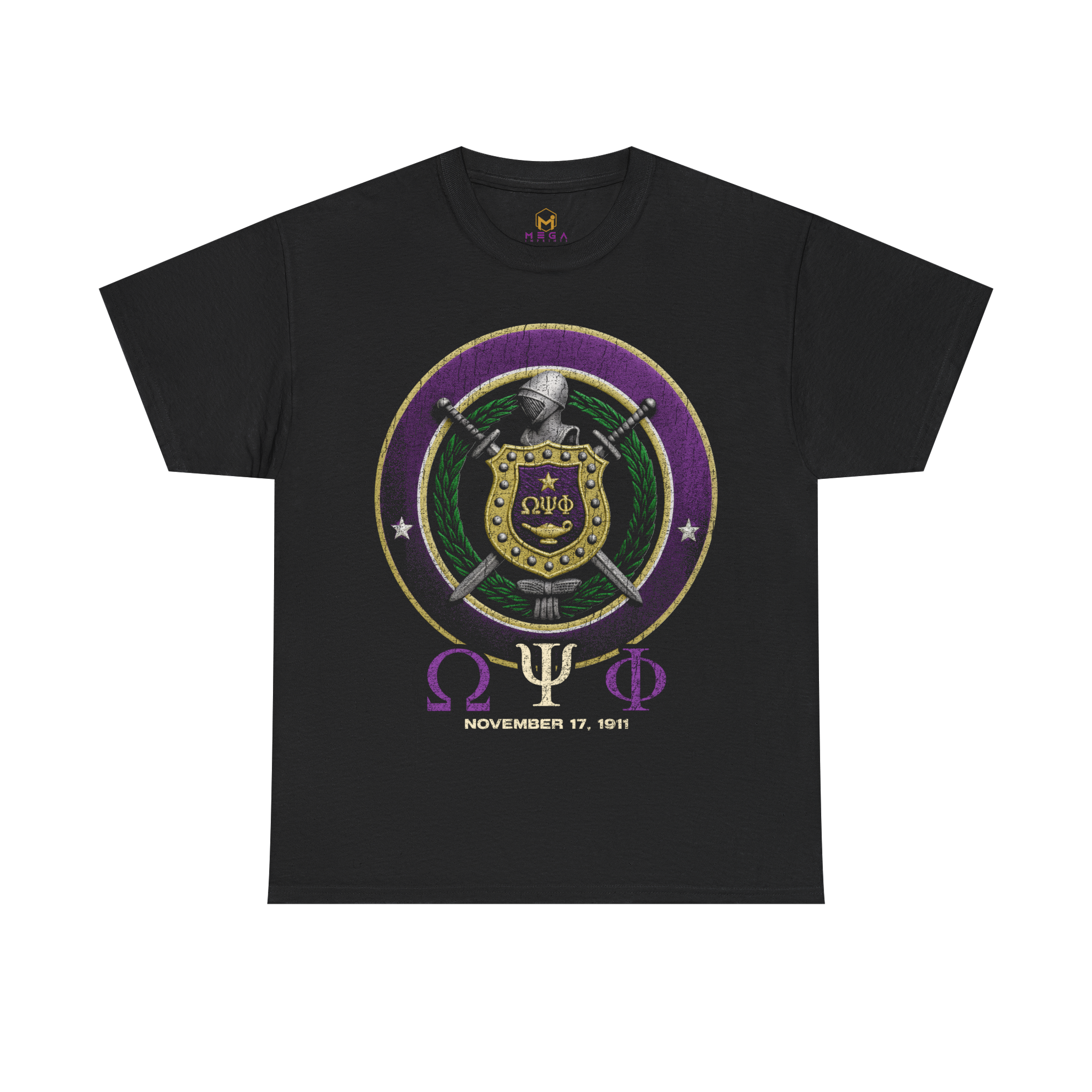 Omega Psi Phi Shield T-shirt