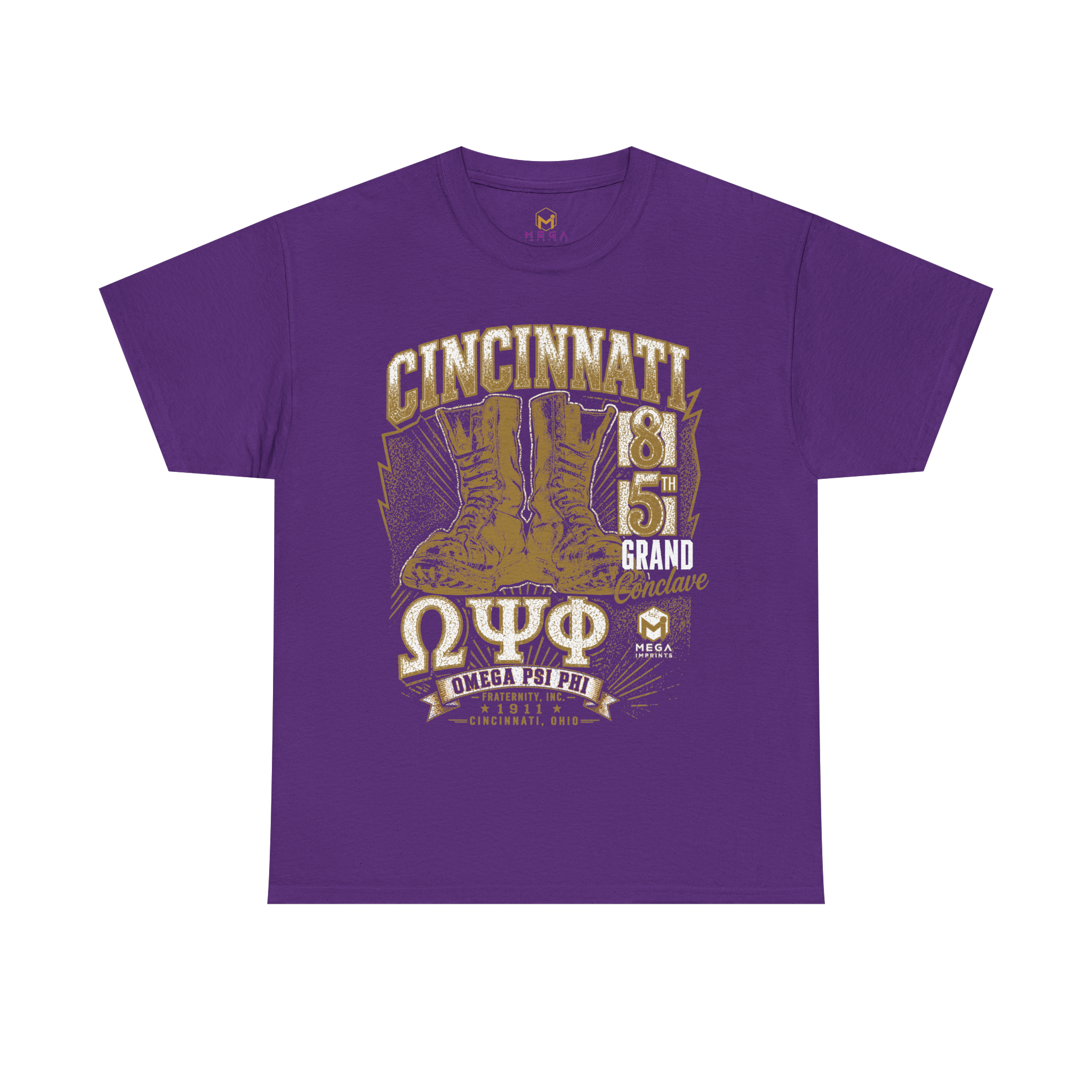 Cincinnati 85th Grand Conclave Boots Tee