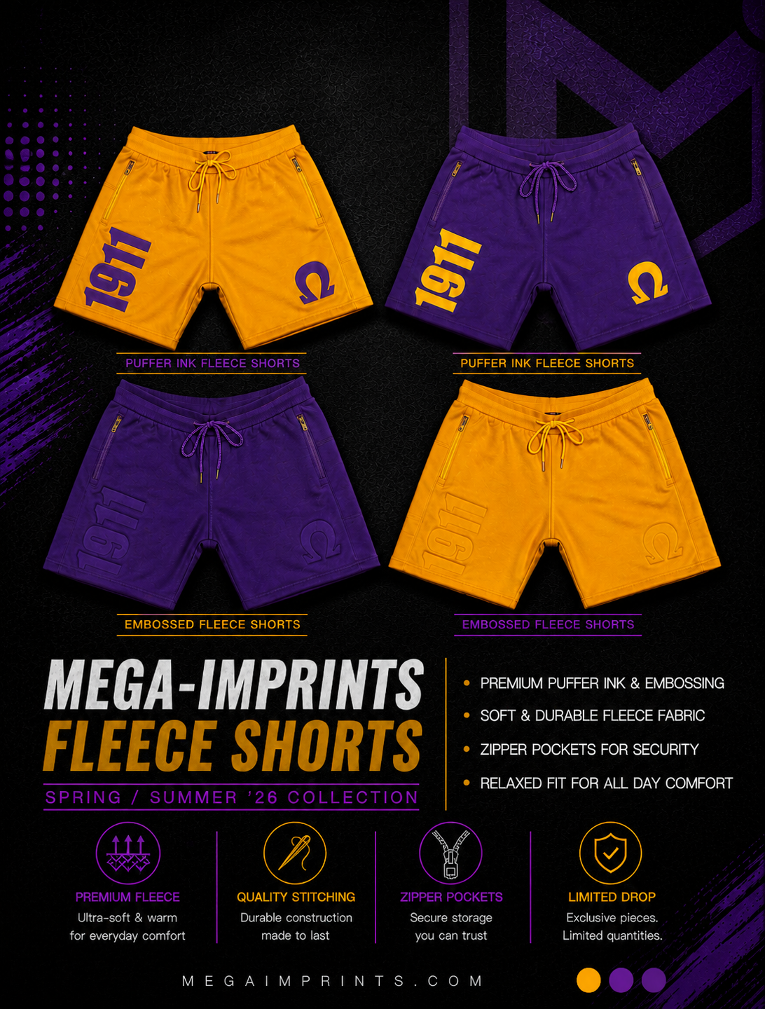 Fleece Shorts