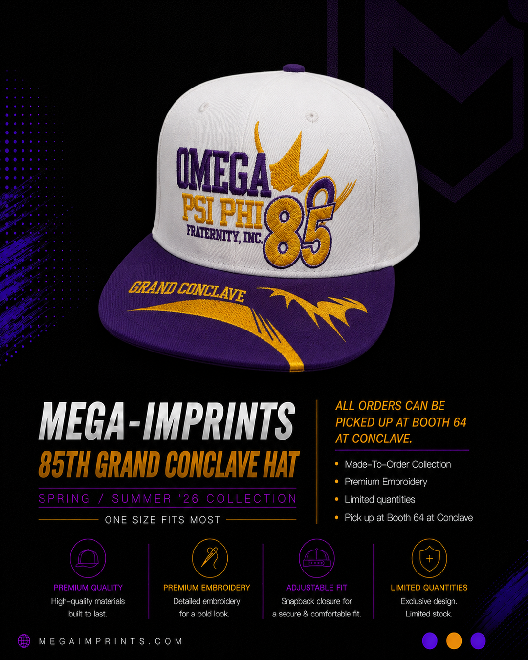 Mega-Imprints 85th Grand Conclave Hat