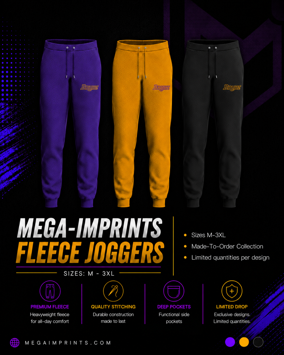Bruhz Fleece Joggers