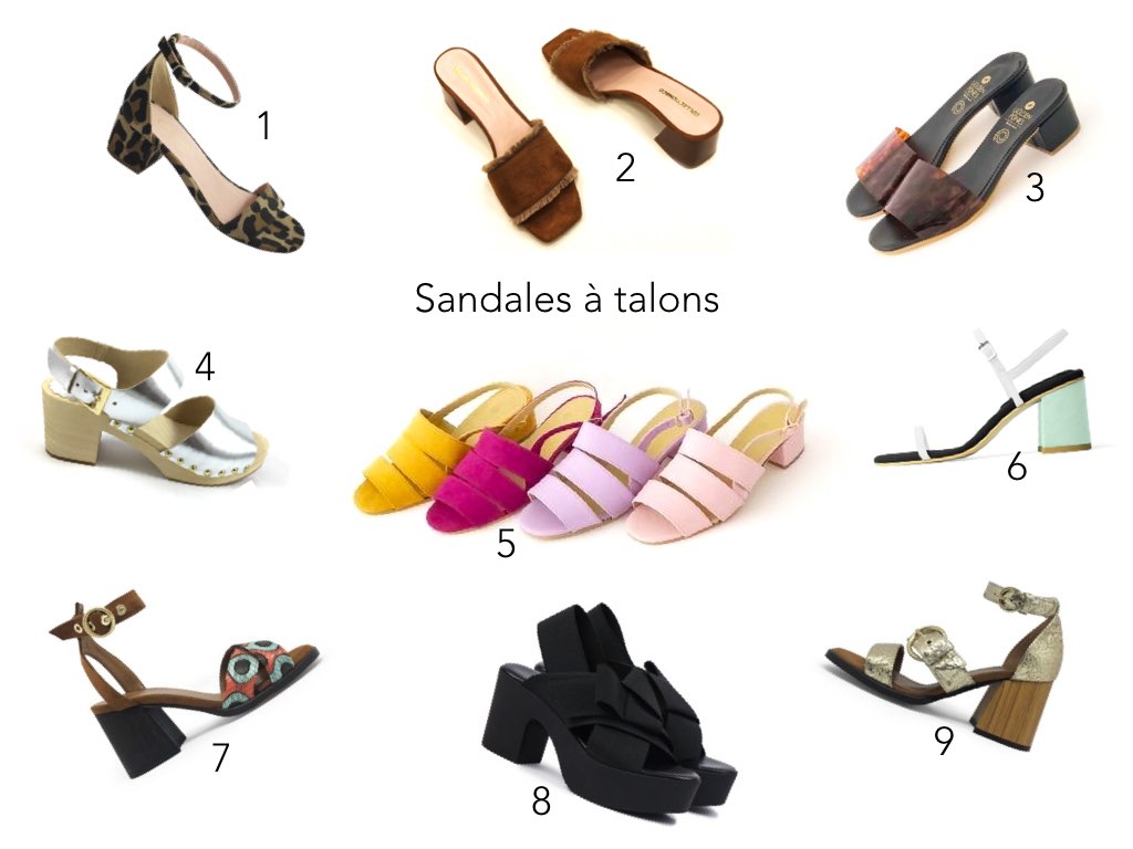 1 et 4 : c’est encore Daquy 2 : Collection & Co (les mêmes qu’ ici et là ) 3 et 5 : Golden Ponies (que j'ai utilisé pour illustrer cet article) 6 : notre cher Rafa from LA (dont tu as déjà vu les boots ici et là ) 7 et 9 : Mireia Playa , marque espagnole très cool dont je ne t’avais jamais encore parlé mais t’inquiète, je prépare un truc sur elle ;-) 8 : Nr Rapisardi - idem, c’est la première fois que je le mentionne, tout n’est pas à mon goût mais c’est du made in Italy hyper abordable dont je te reparlerai aussi bientôt