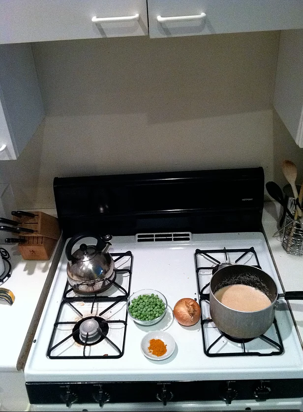 Coconut Pea Porridge