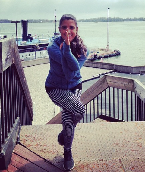 Eagle Pose (Garudasana)