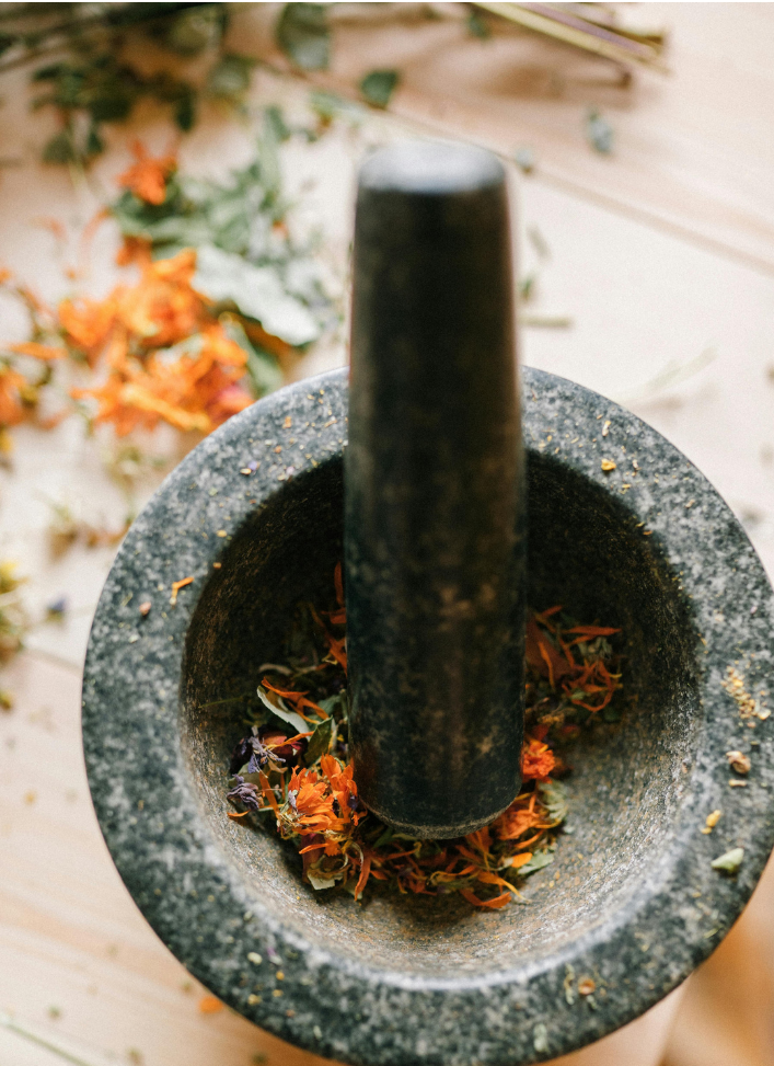 Botanical medicine and herbal formulation for naturopathic follow-up care in Manhattan