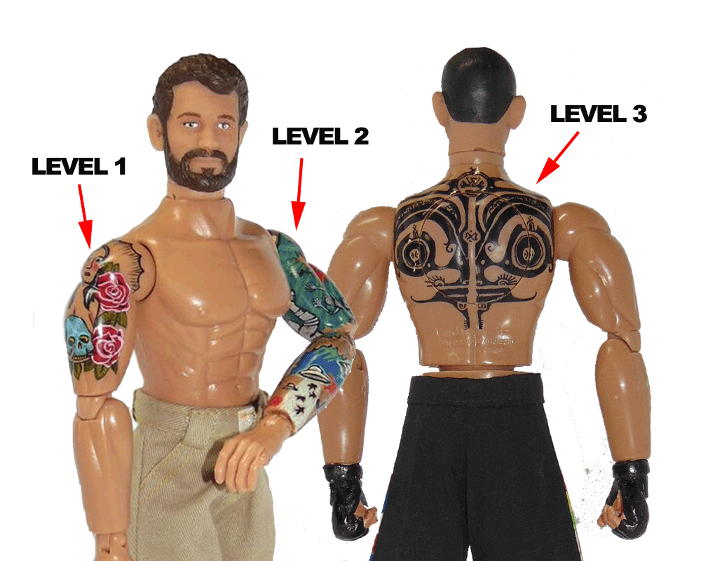 wwe custom action figures