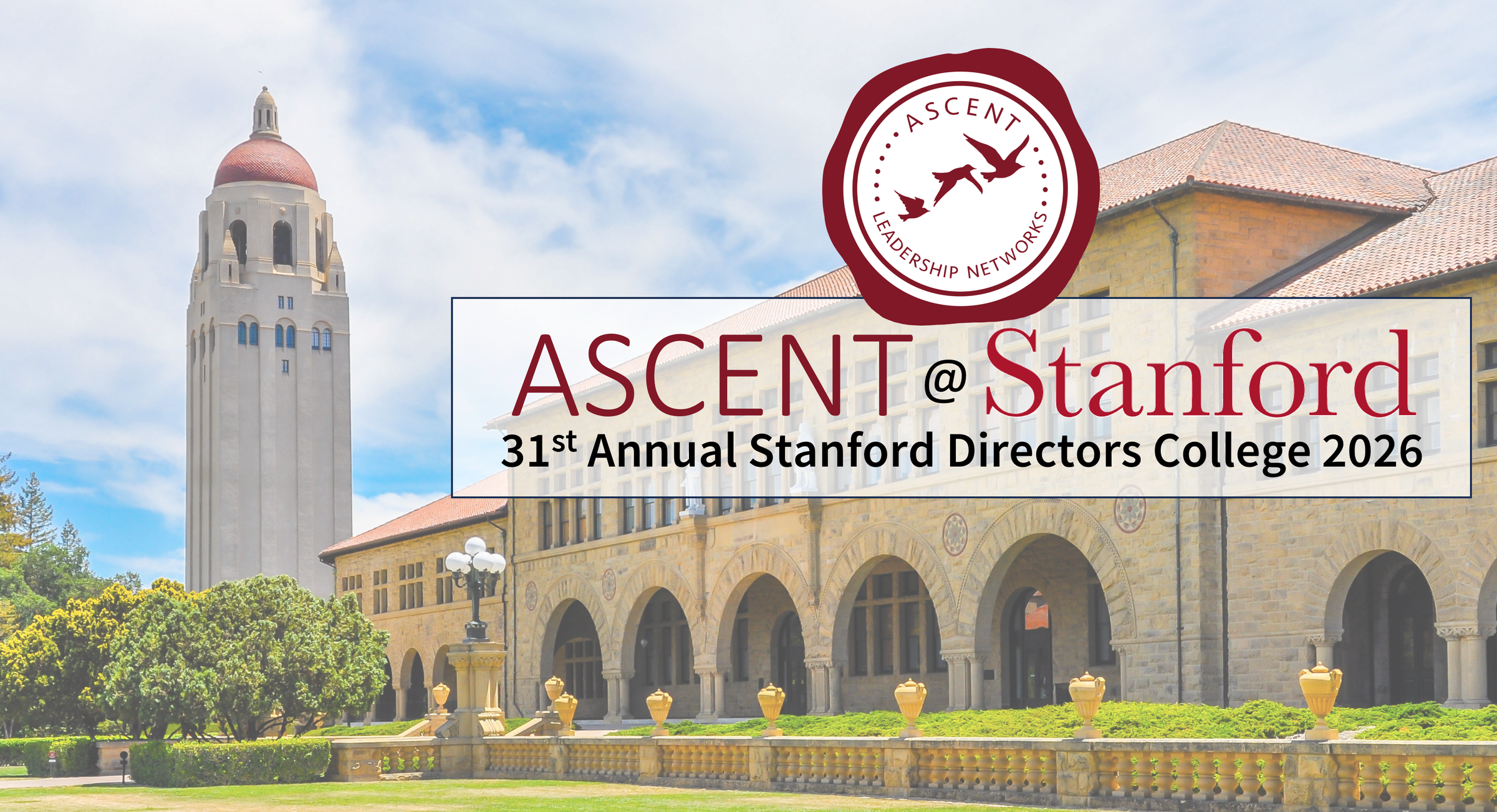 Ascent @ Stanford Directors College 2026