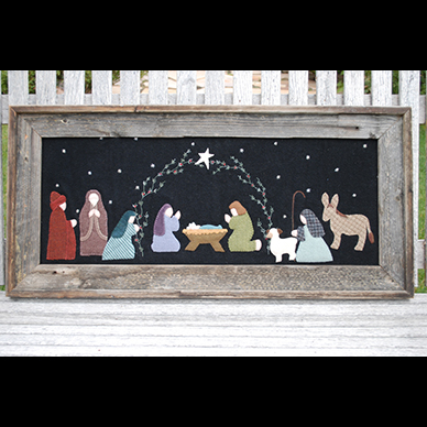 Nativity Oh Holy Night Block