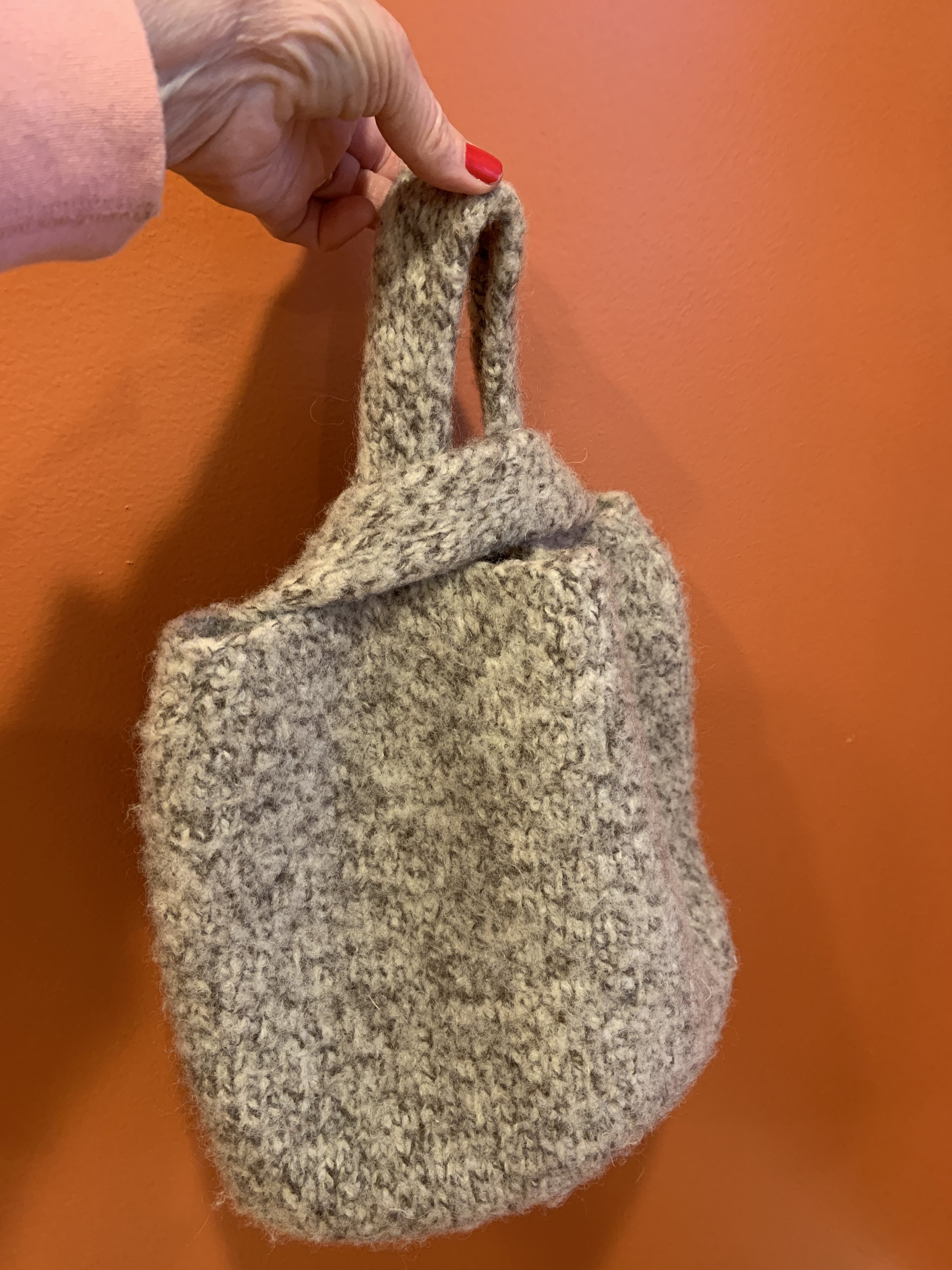 Felted Knot Bag