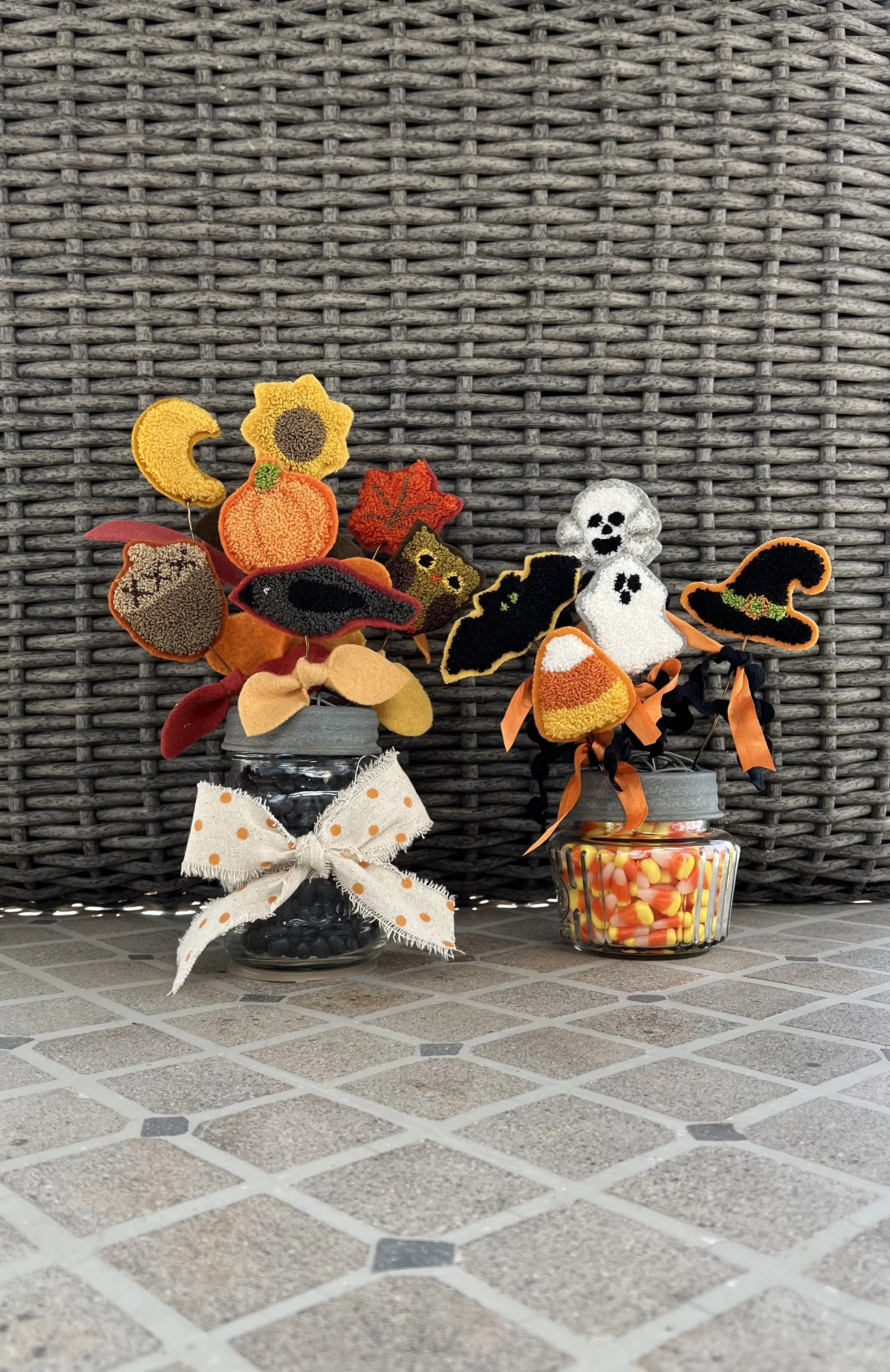 Autumn Bouquet Punchneedle