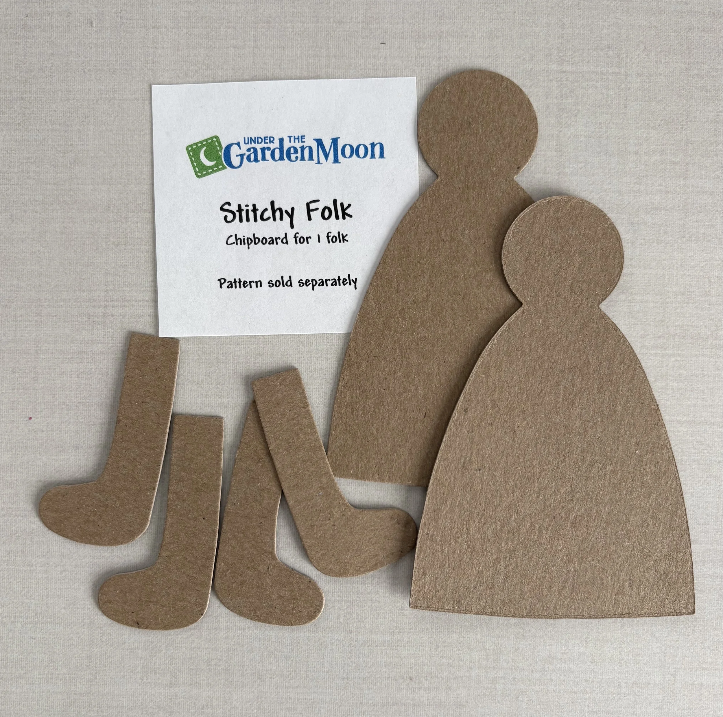Stitchy Folk Chipboard Templates