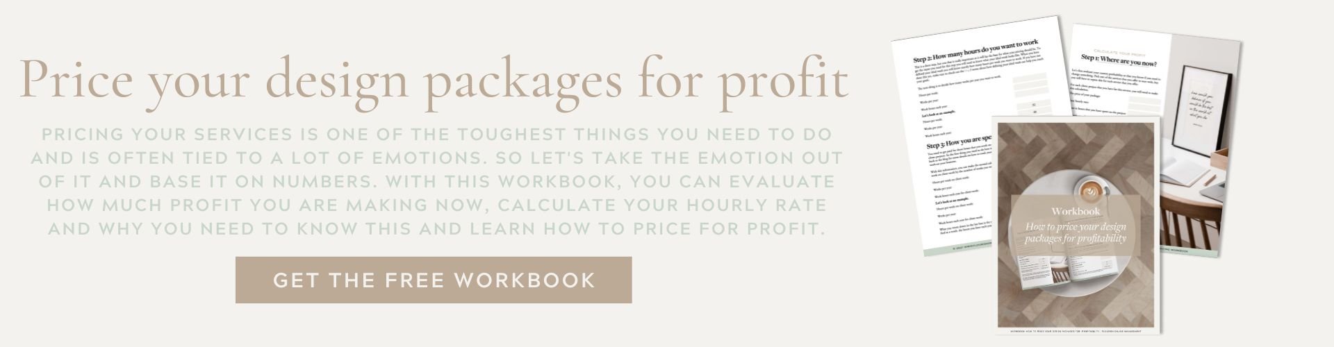 Free Resource - Price your design packages for profit by Flourish Online Management - Sand Background.jpg (Copy)