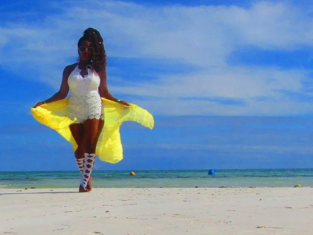 White Crochet Beach Shoes with Rest Alive LLC.