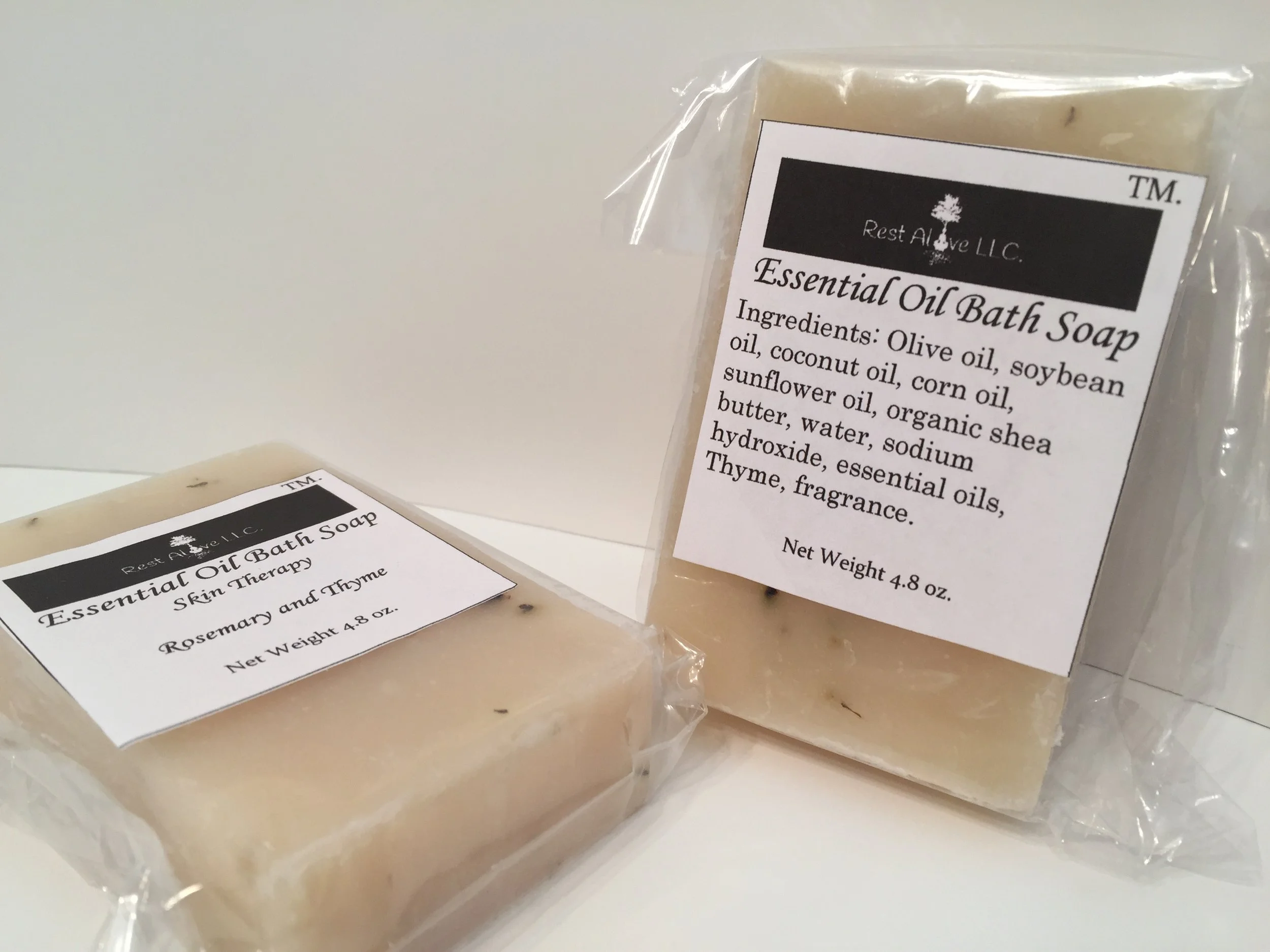 Rosemary & Thyme Essential Oil Bar Soap