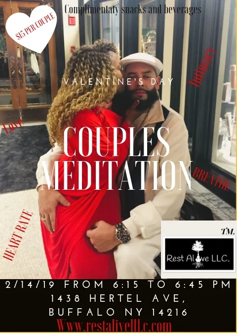 Couples Meditation - Valentine's Day Special $15.00 for 2 People
