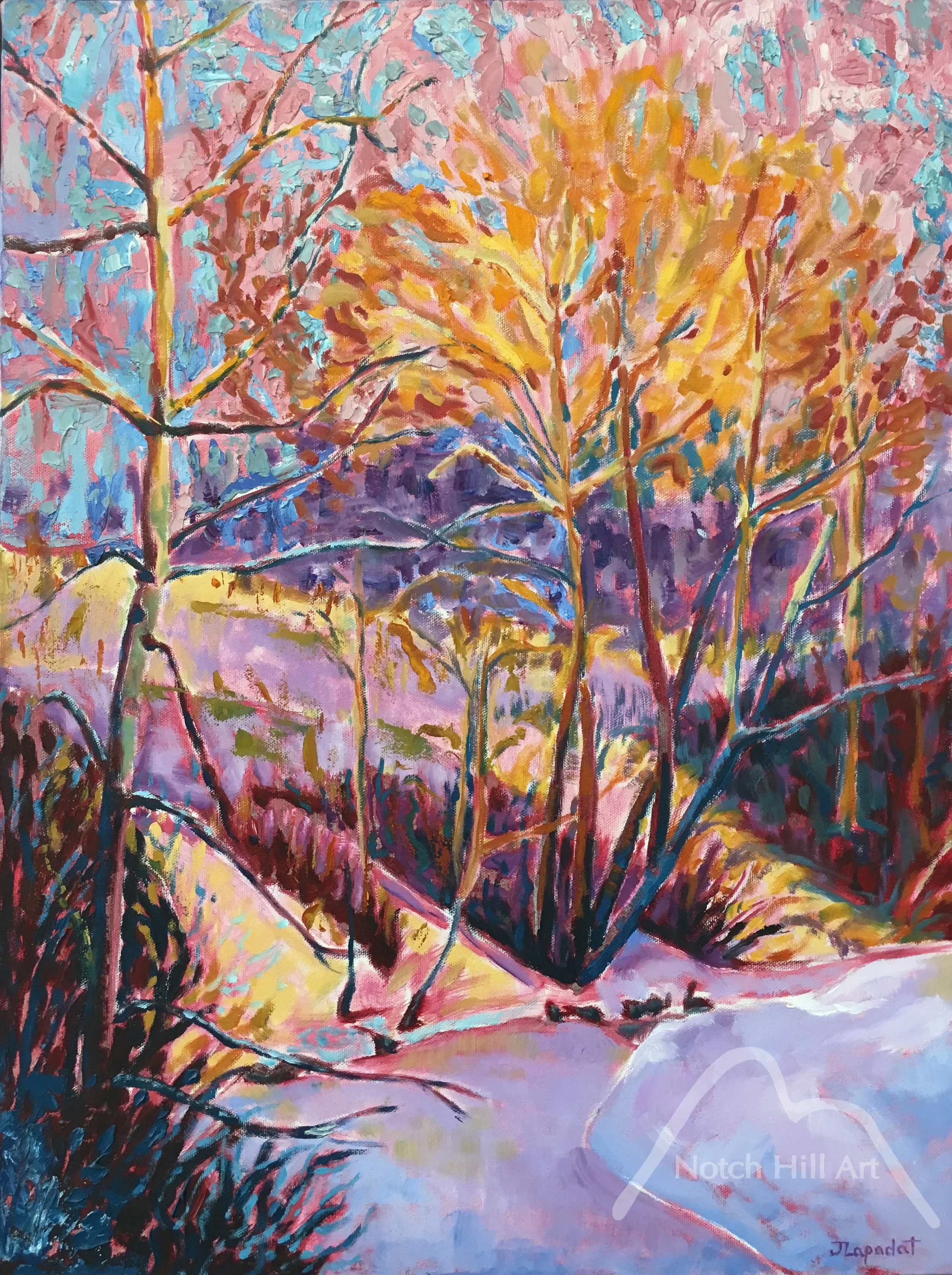 Trees in the Snow