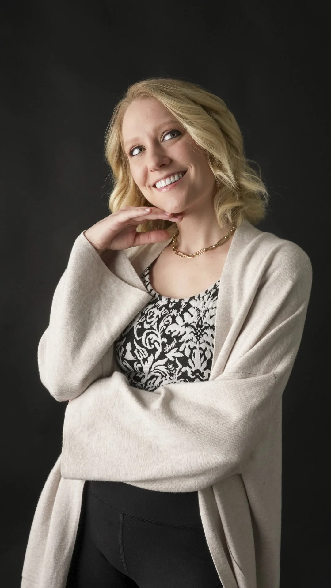 A photo of Erika looking happy and carefree