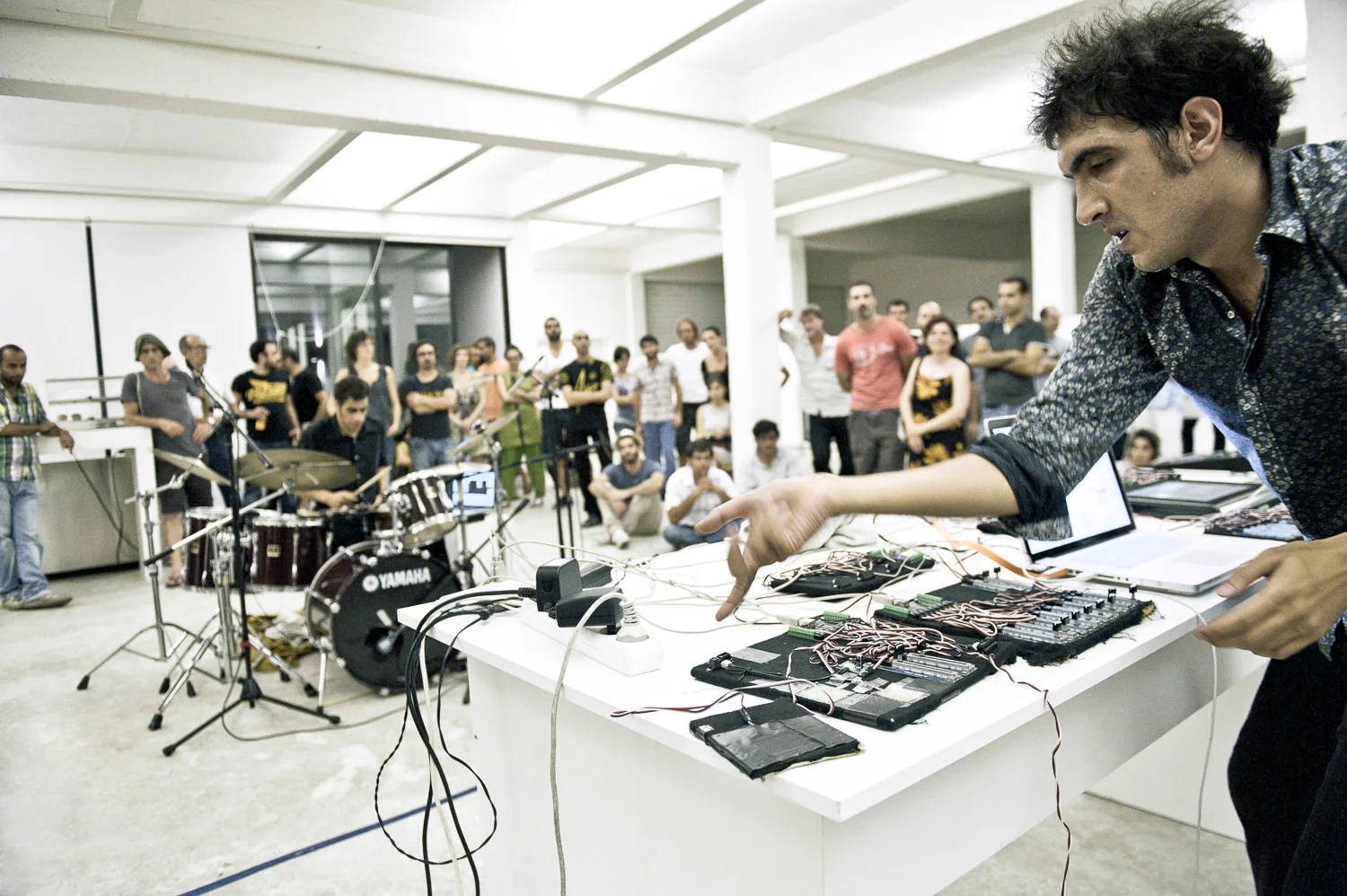 Tarek Atoui, Lebanon 2010 2007 – ongoing Selected images This body of work is the result of over ten years of photographic documentation. The images offer insight into the manifold, mutating and increasingly visible alternative musical landscape in Beirut. See also: Untitled Tracks: On Alternative Music in Beirut, book