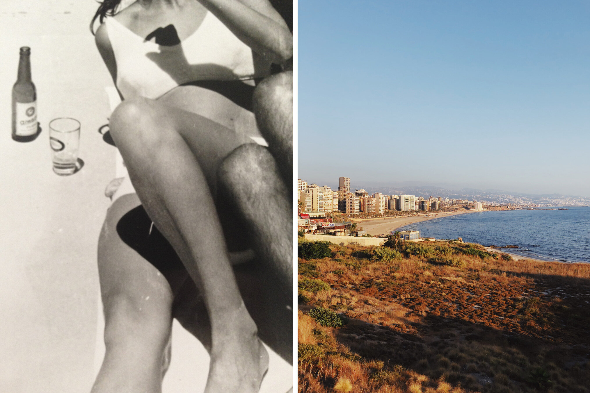   Beirut, recurring dream   2021 - ongoing Photography, family archives, video  I hold numerous memories of Beirut during my childhood. The scent of orange blossoms, the fragrant presence of gardenia and jasmine, the checkpoints on the way to school,