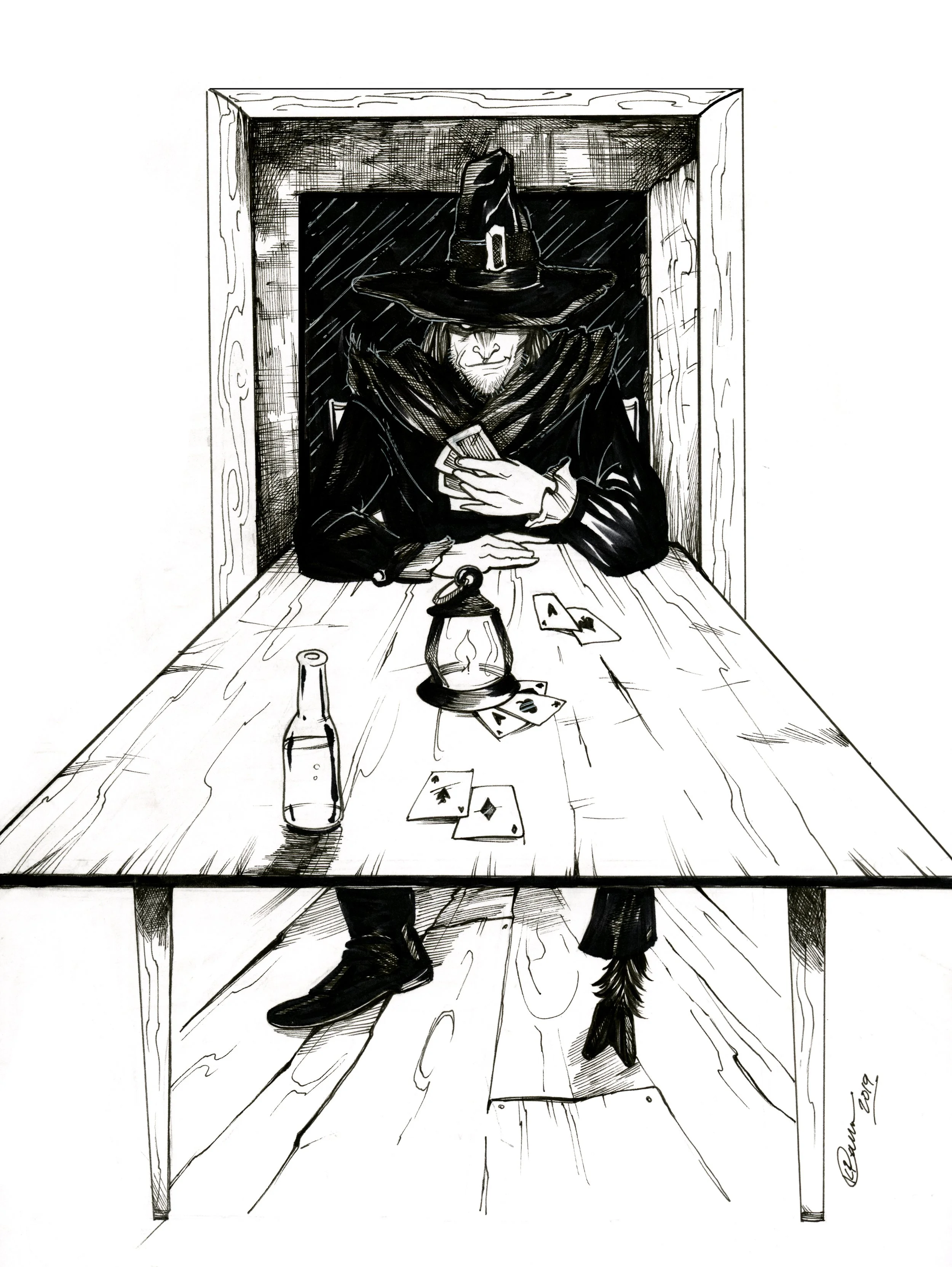 Inktober 9-31 LOFTUS HALL VISITOR.jpeg