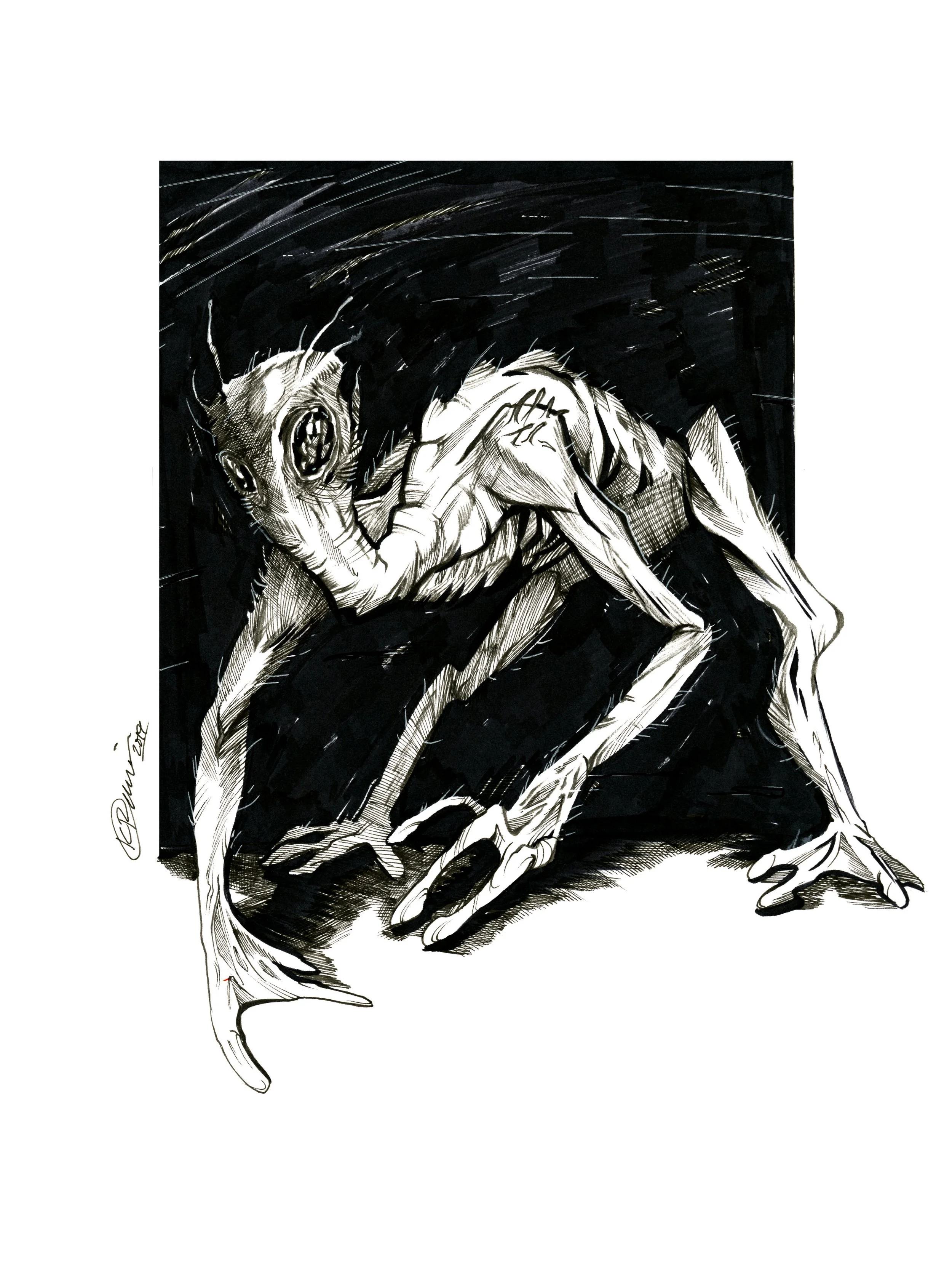 Inktober 19-31 FRESNO NIGHTCRAWLER.jpeg