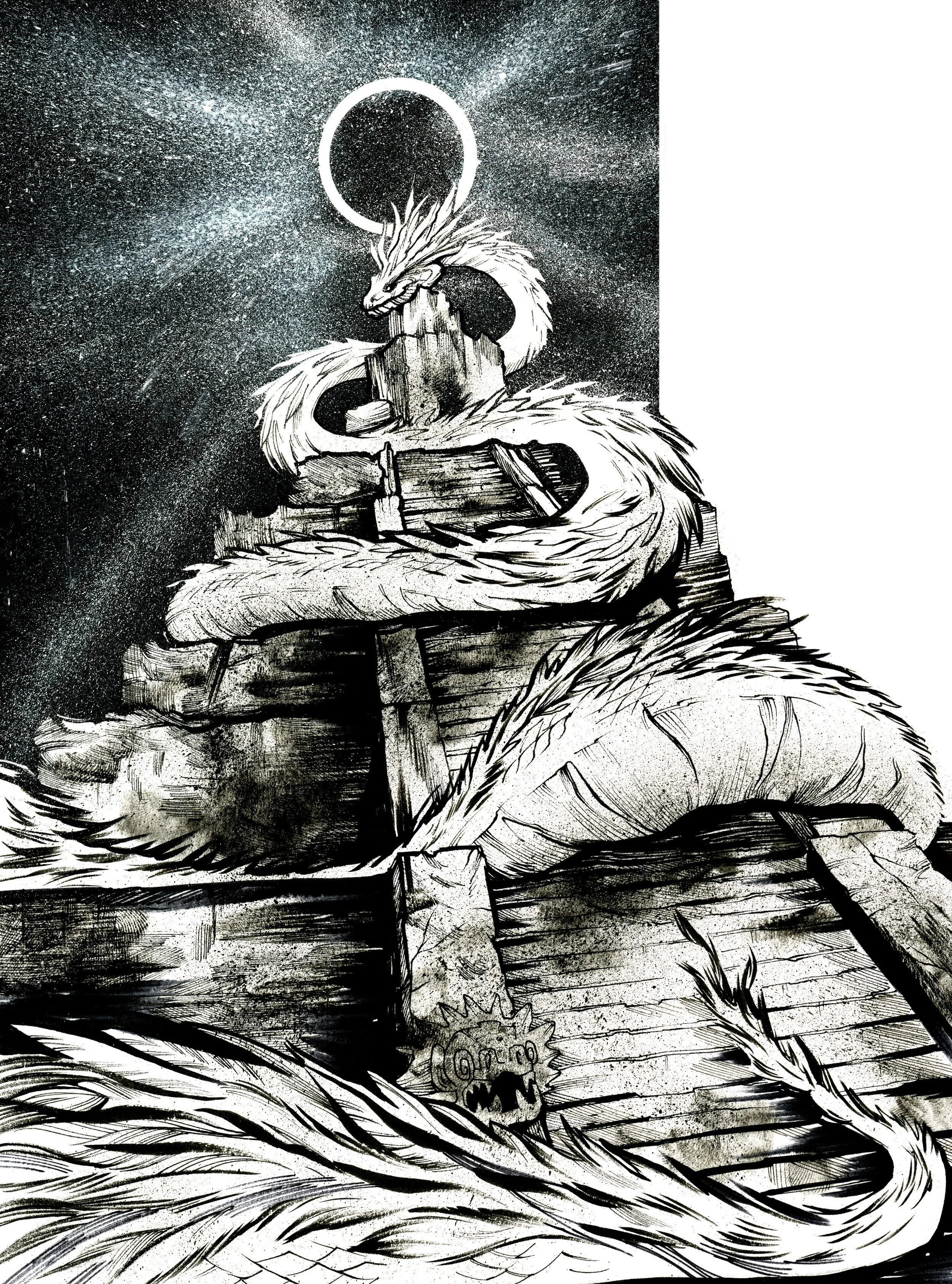 Inktober 23:31-QUETZALCOATL.jpeg