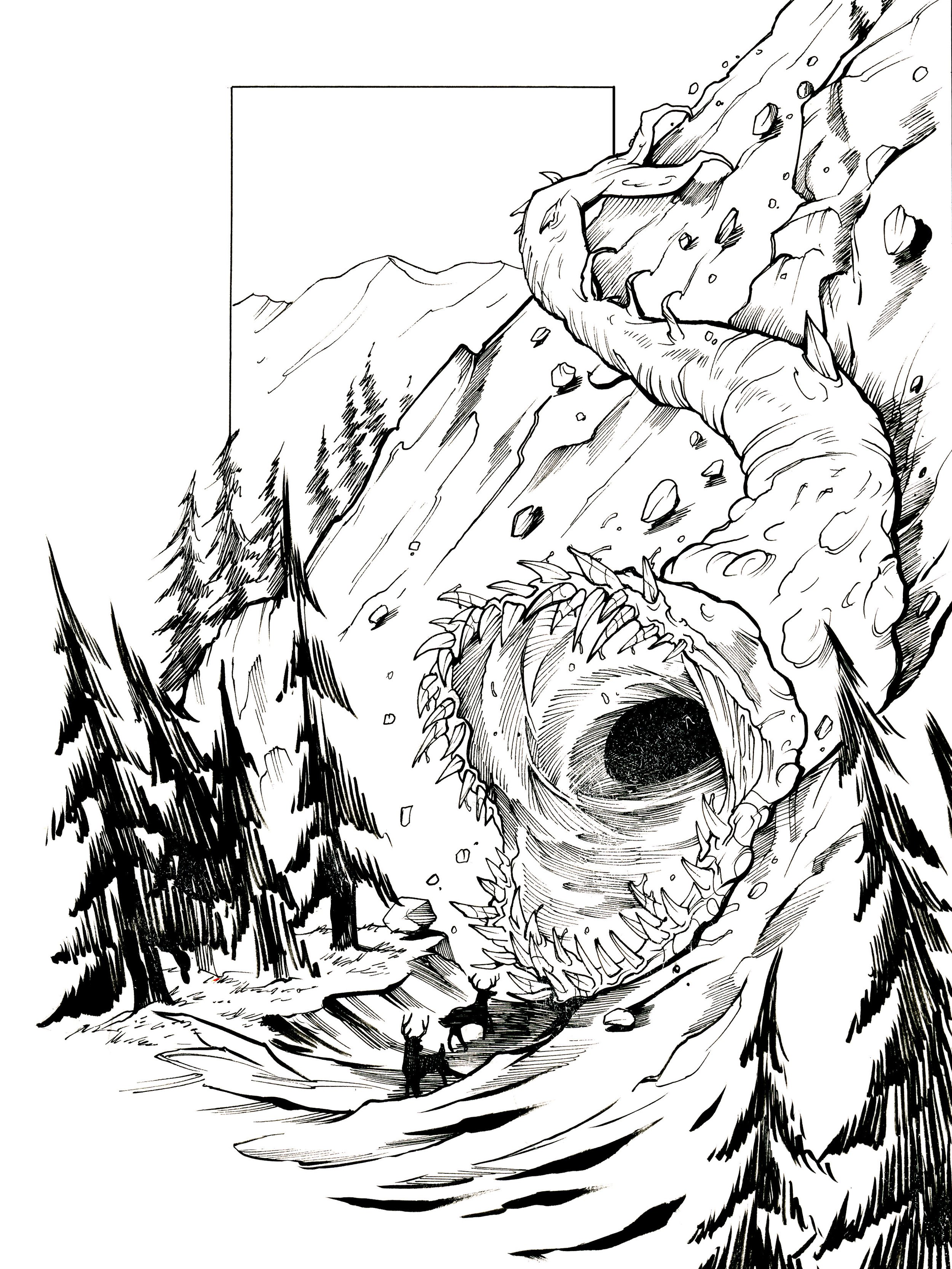 Inktober 21-31 SLIDE ROCK BOLTER.jpeg