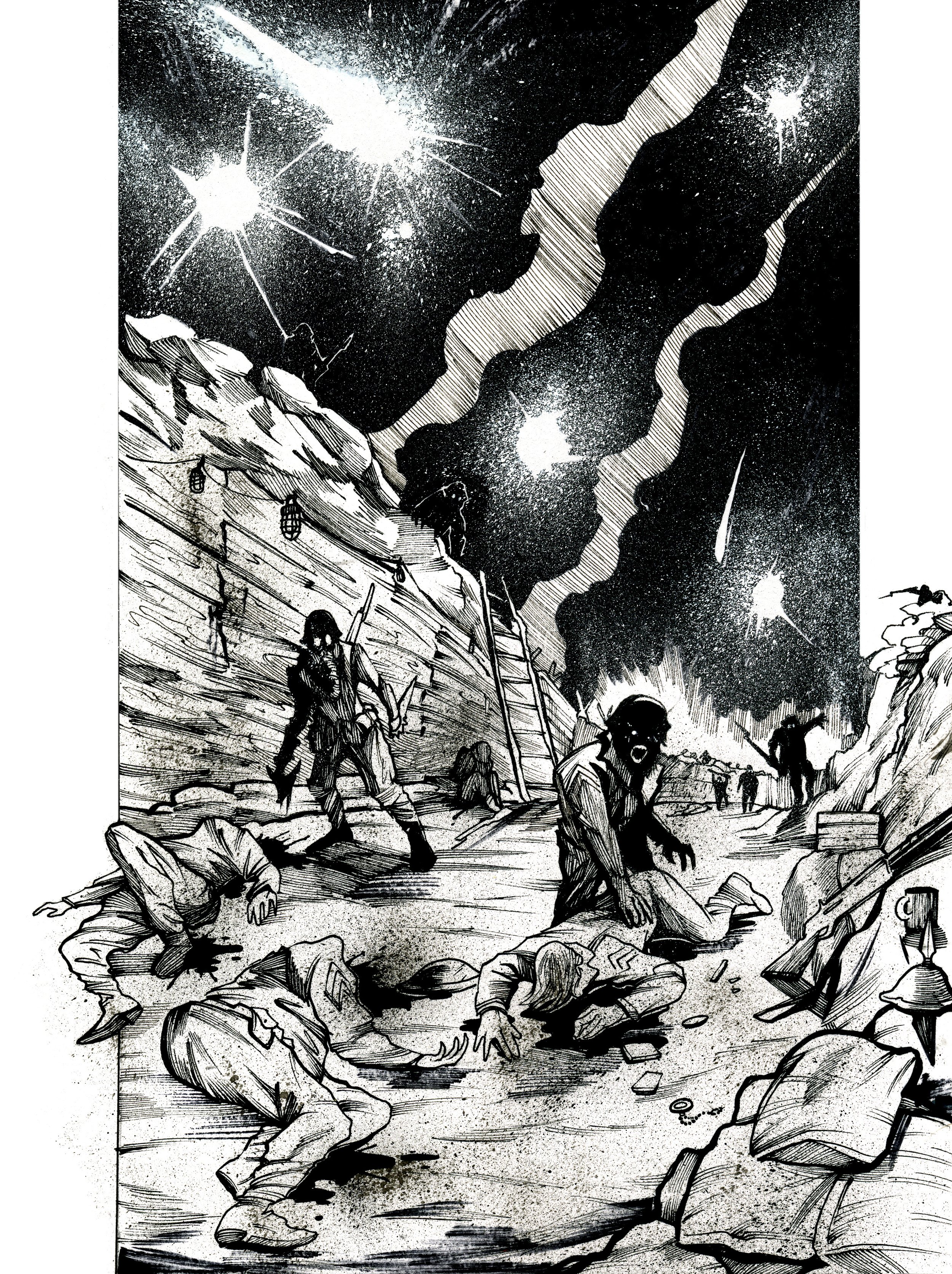 Inktober 13:31-WILD DESERTERS.jpeg