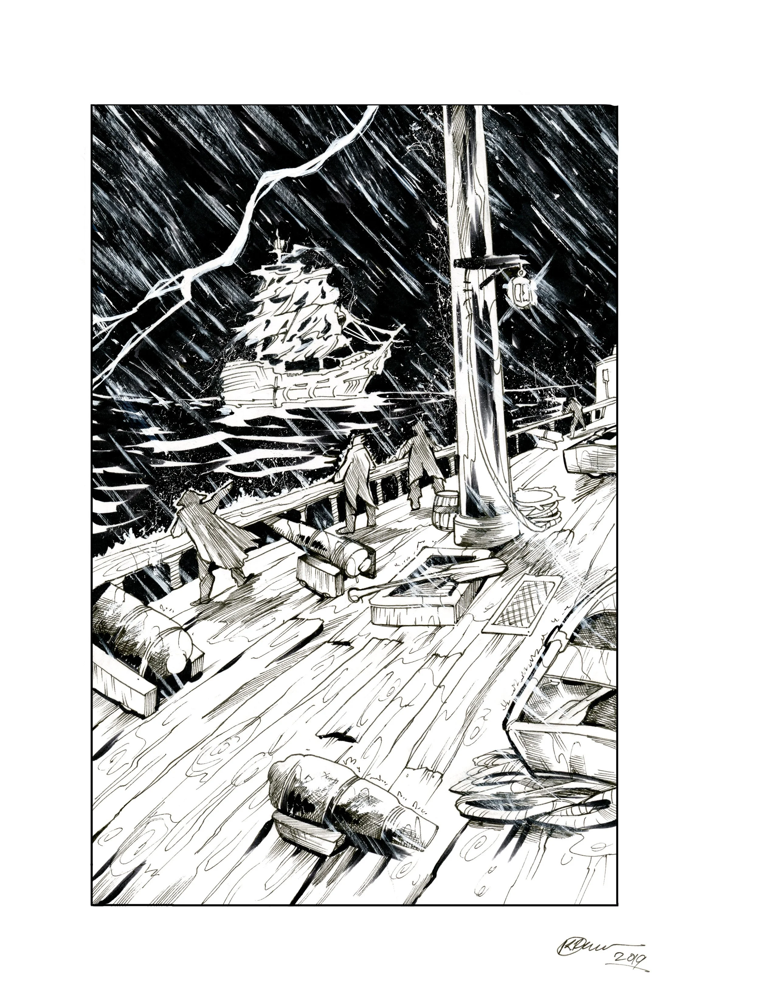 Inktober 26-31 THE FLYING DUTCHMAN.jpeg