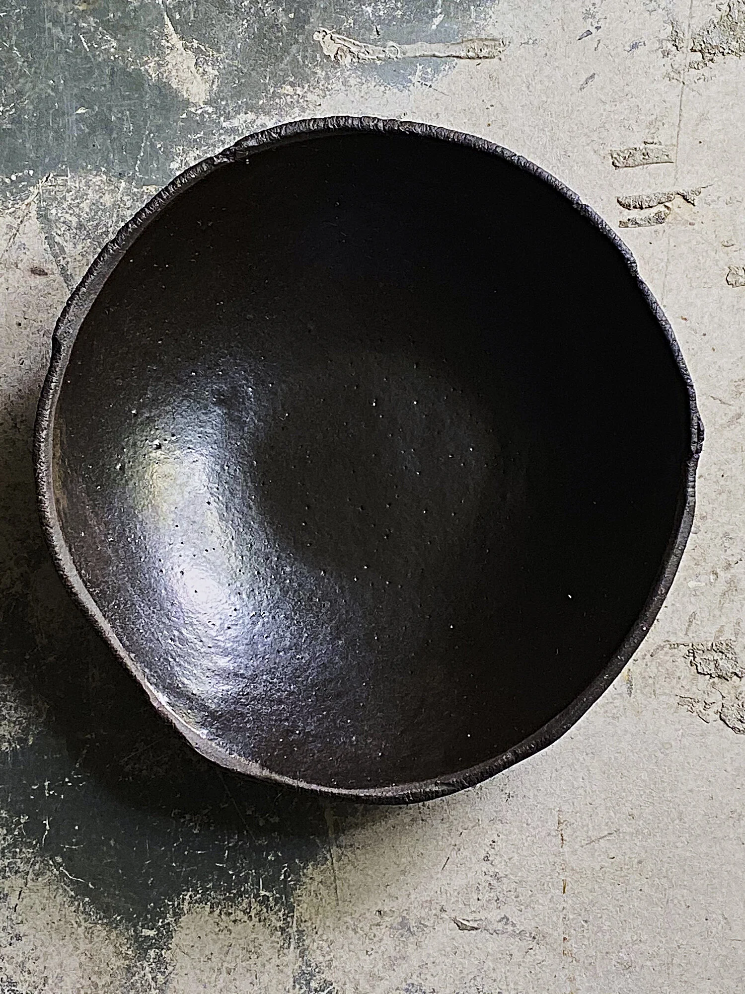shallow satin bowl