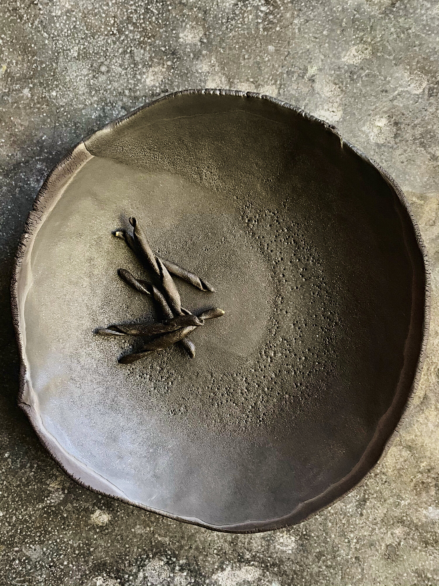 honeycomb pasta bowl