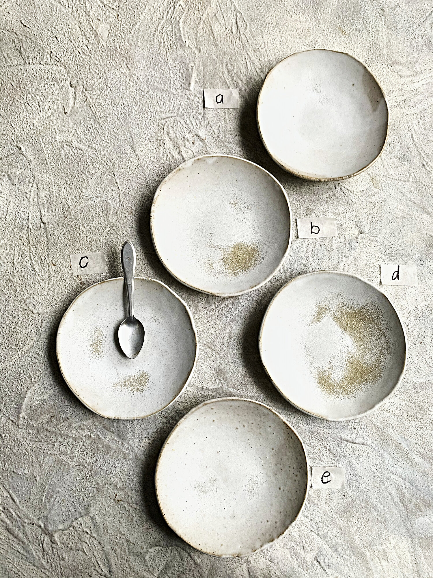 little useful bowls/dishes - only d &amp; e available