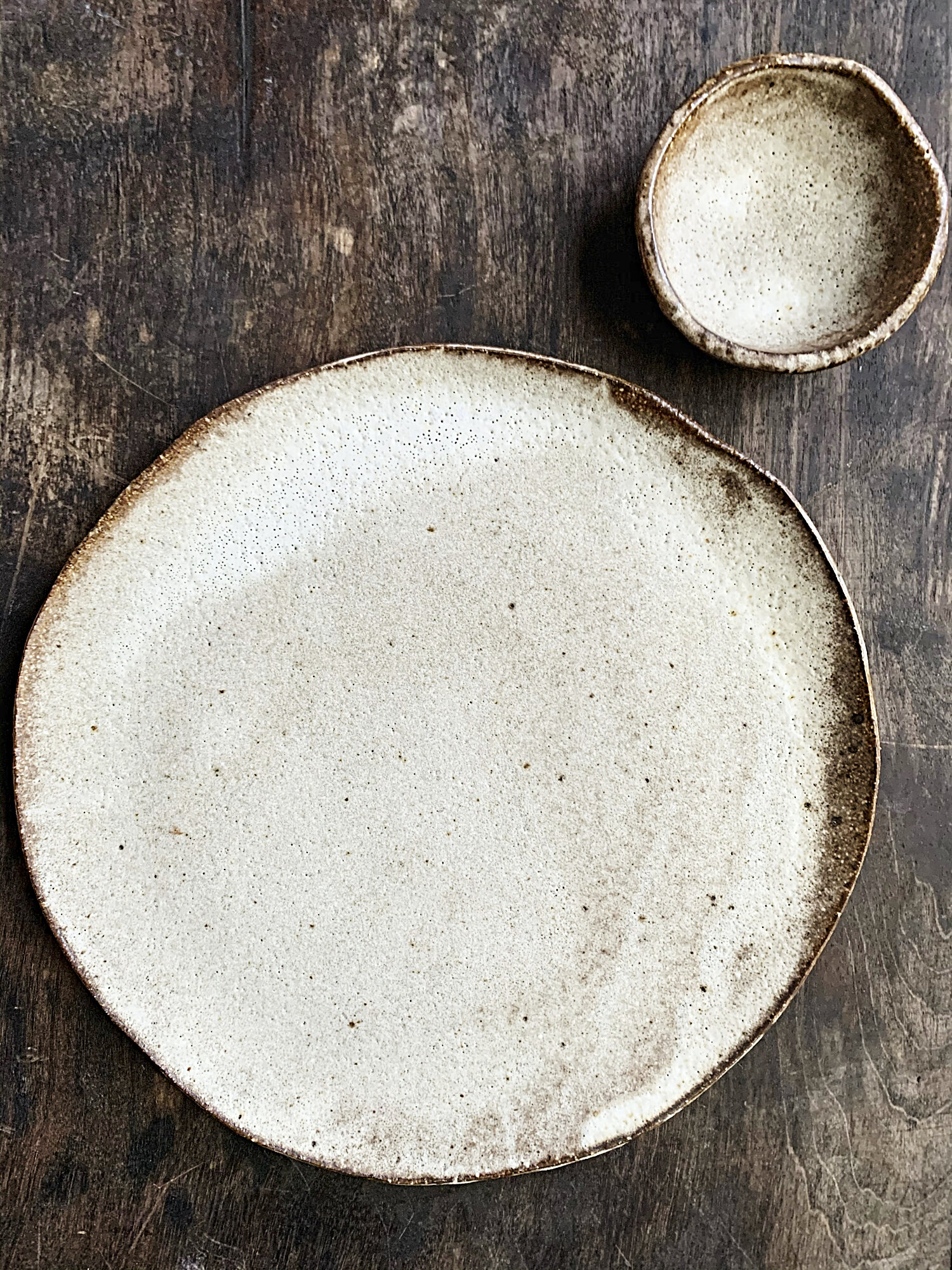 dinner with chimichurri