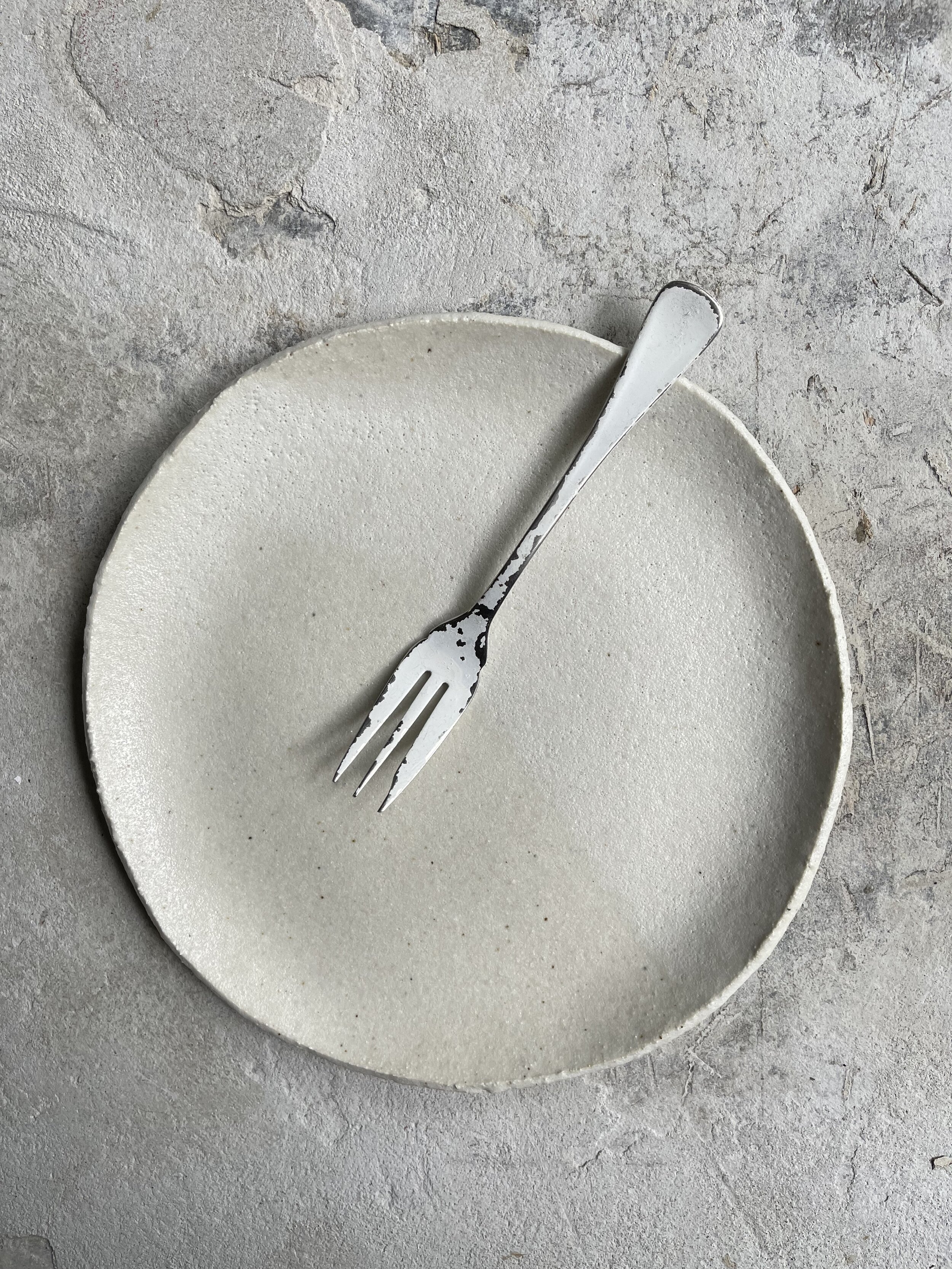 ricotta cake / side plate