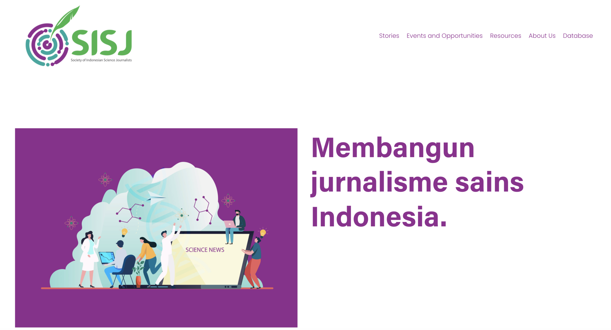  The prompt was to art direct the online presence through SISJ’s website. I tinkered with their brand colour and produced a playful yet still professional visual for their website - which is their main digital source. 