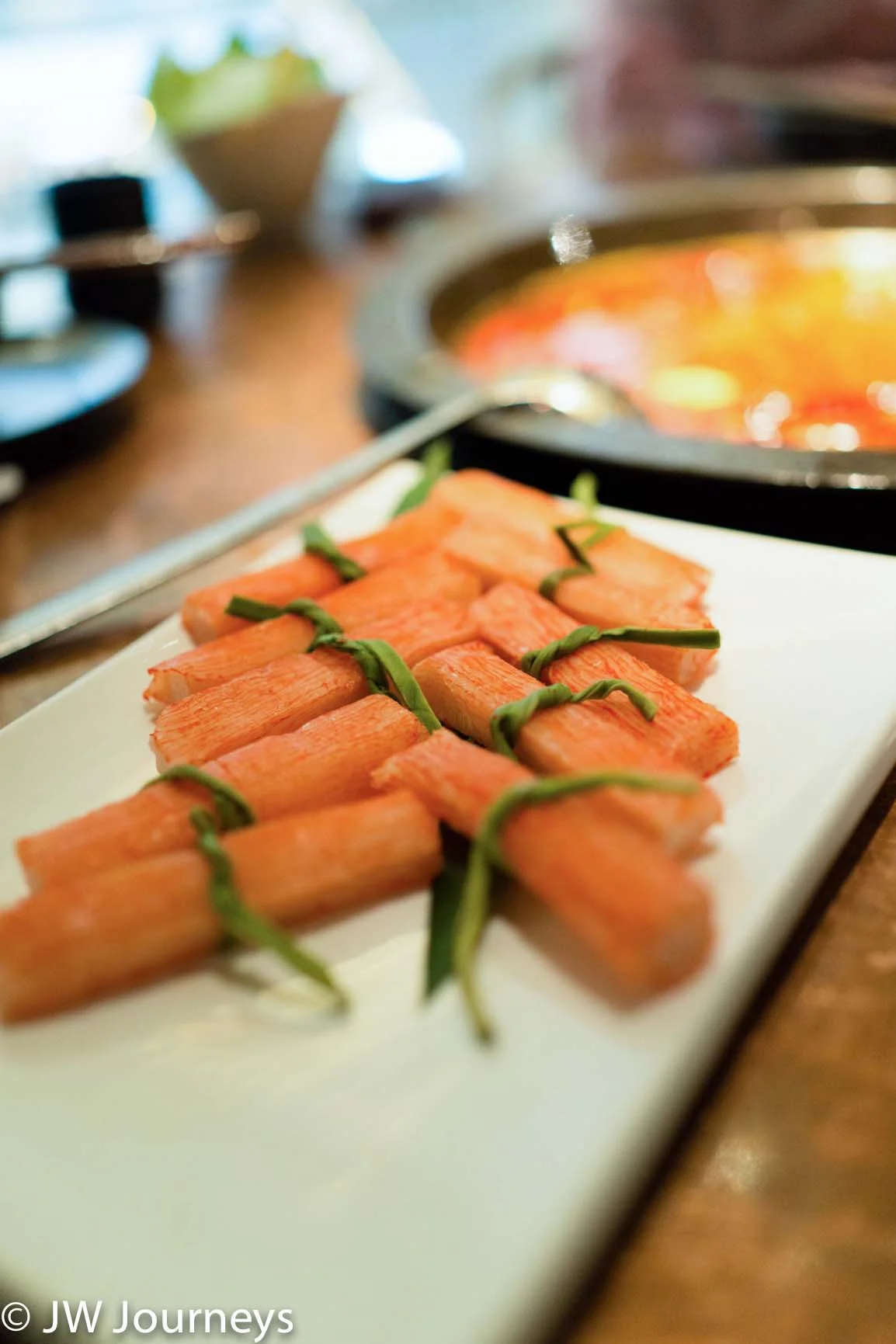 ToHot hotpot 土火 Hokkaido imported crab sticks wrapped in vegetable