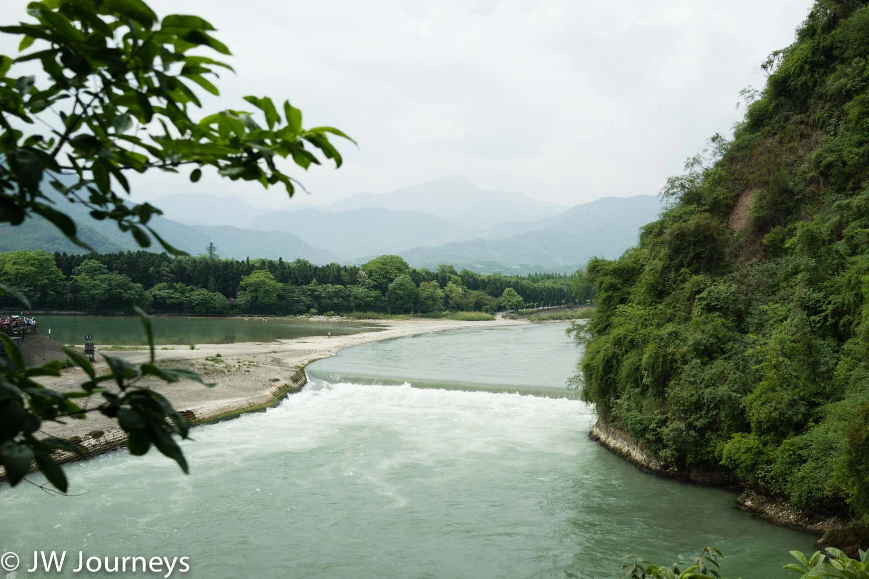 DuJiangYan irrigation system 都江堰 FeiShaYan
