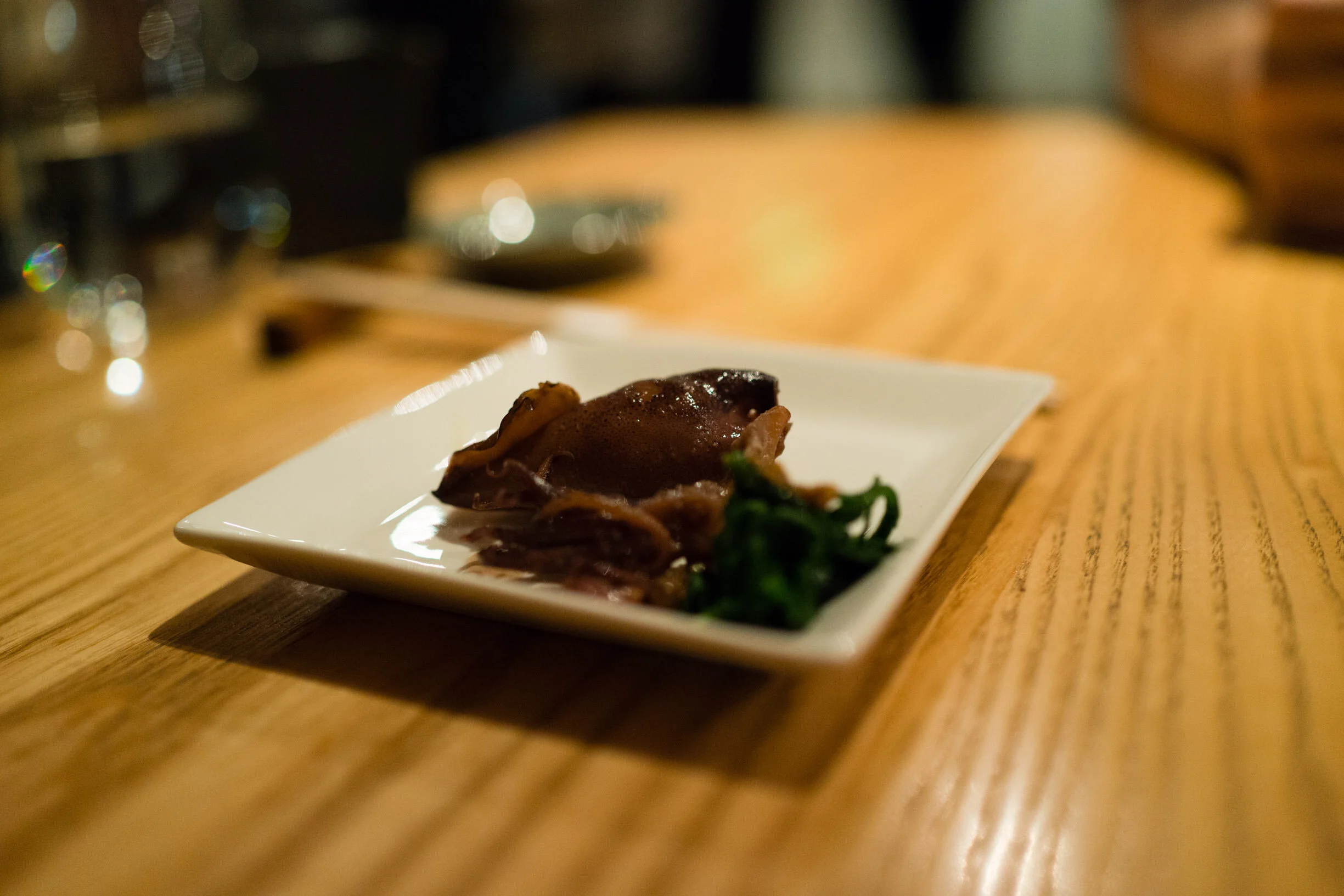 Sushi Kashiba omakase baby squid