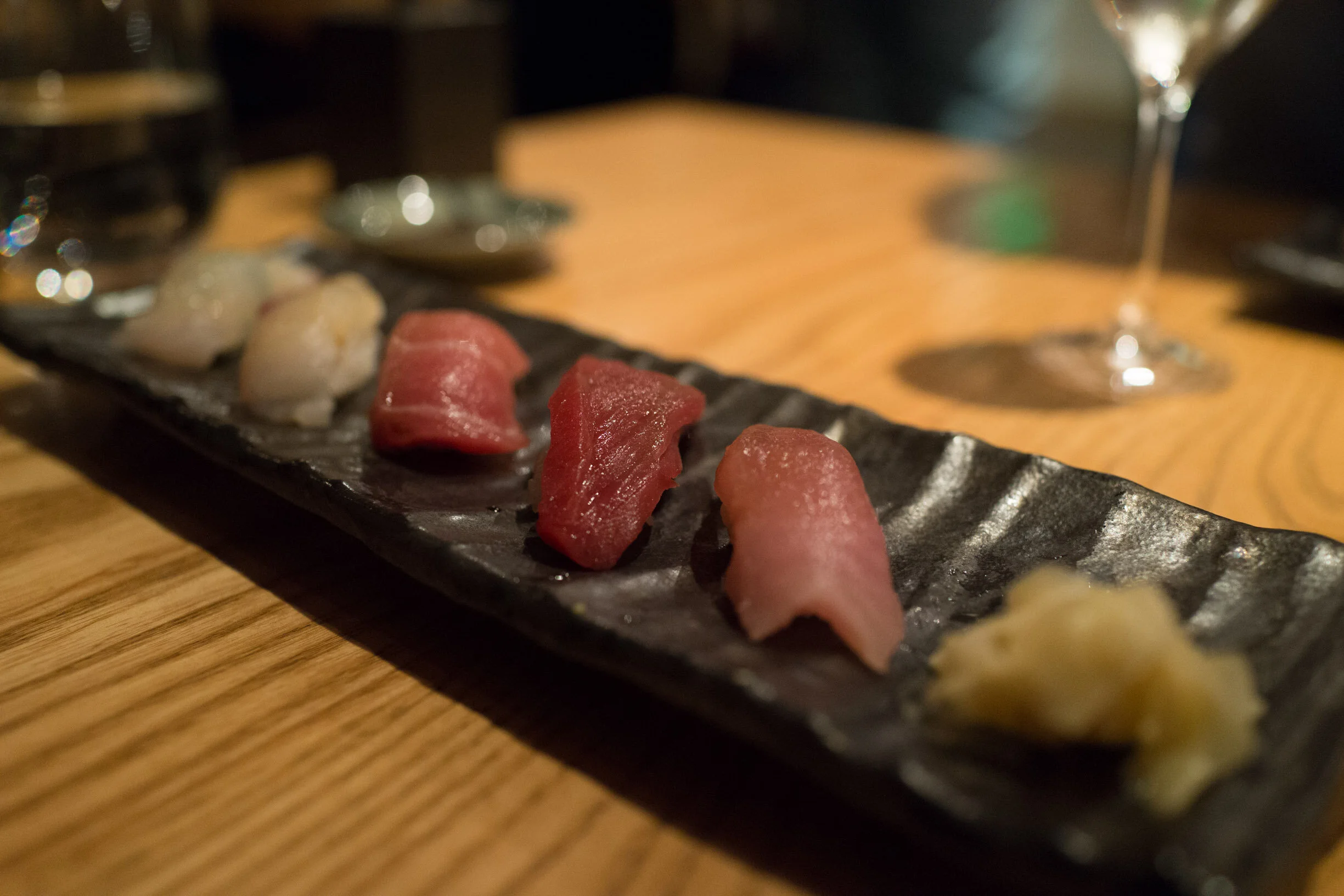 Sushi Kashiba sushi tray