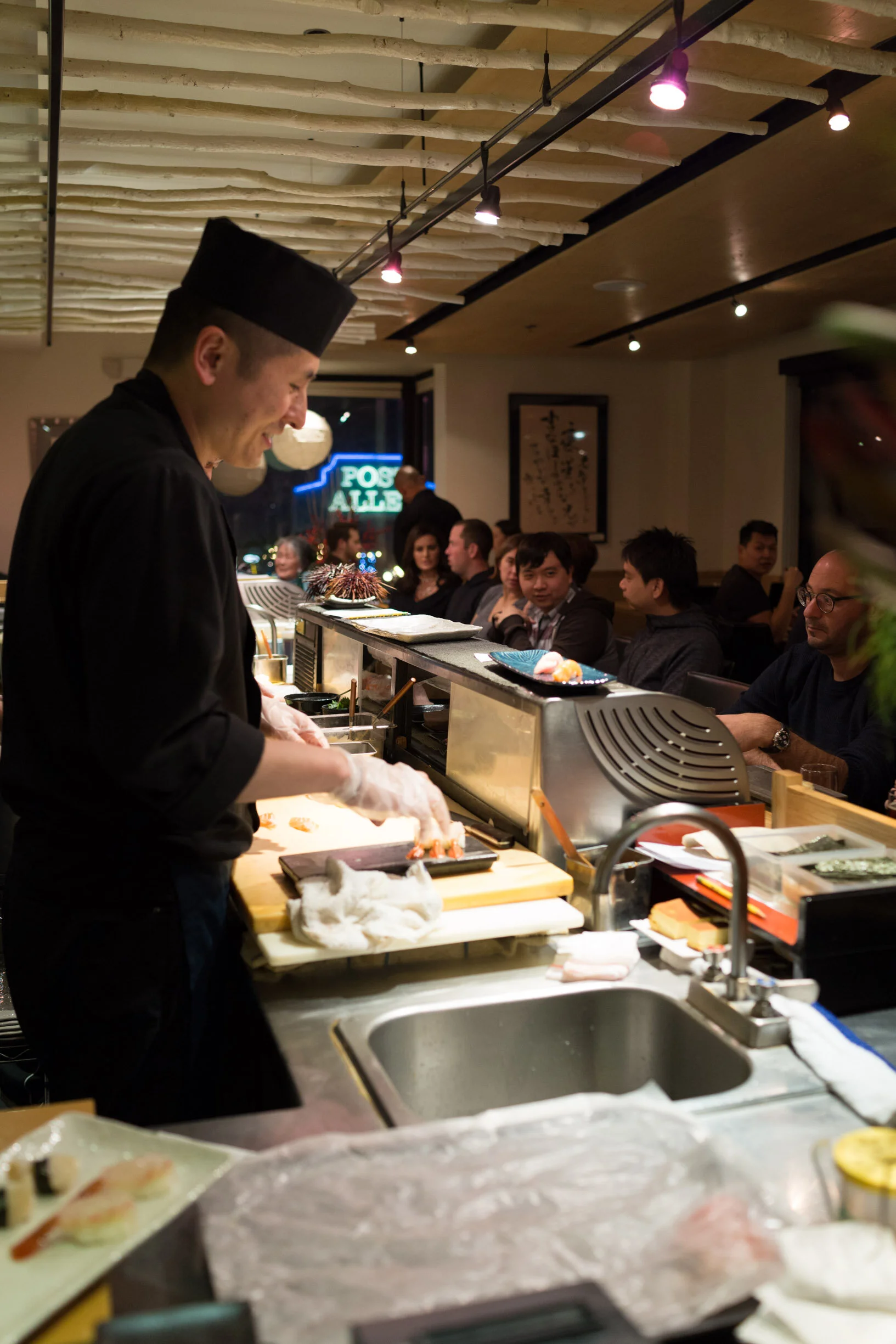 Sushi kashiba mise en place
