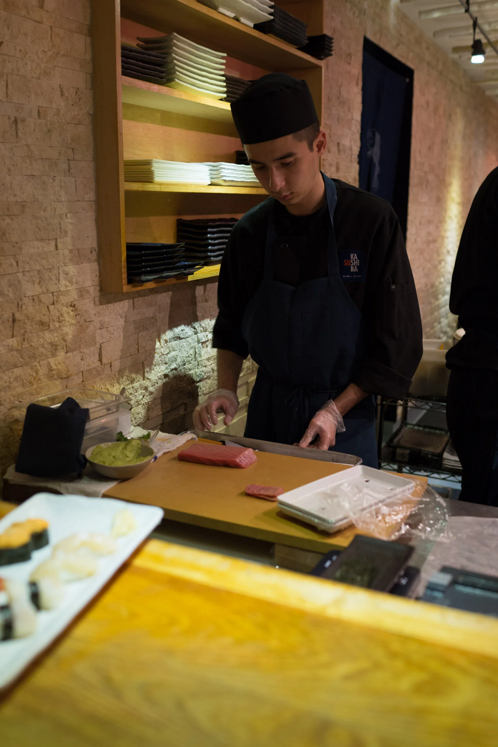 Sushi kashiba mise en place