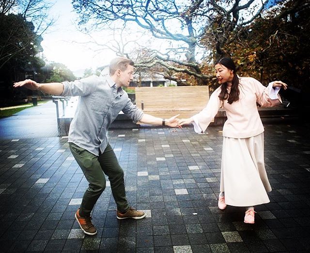 Swing Dancing on a wet day - what better way to banish the winter blues?
#swingdance #auckland #ilovetakapuna #vintage #jazz