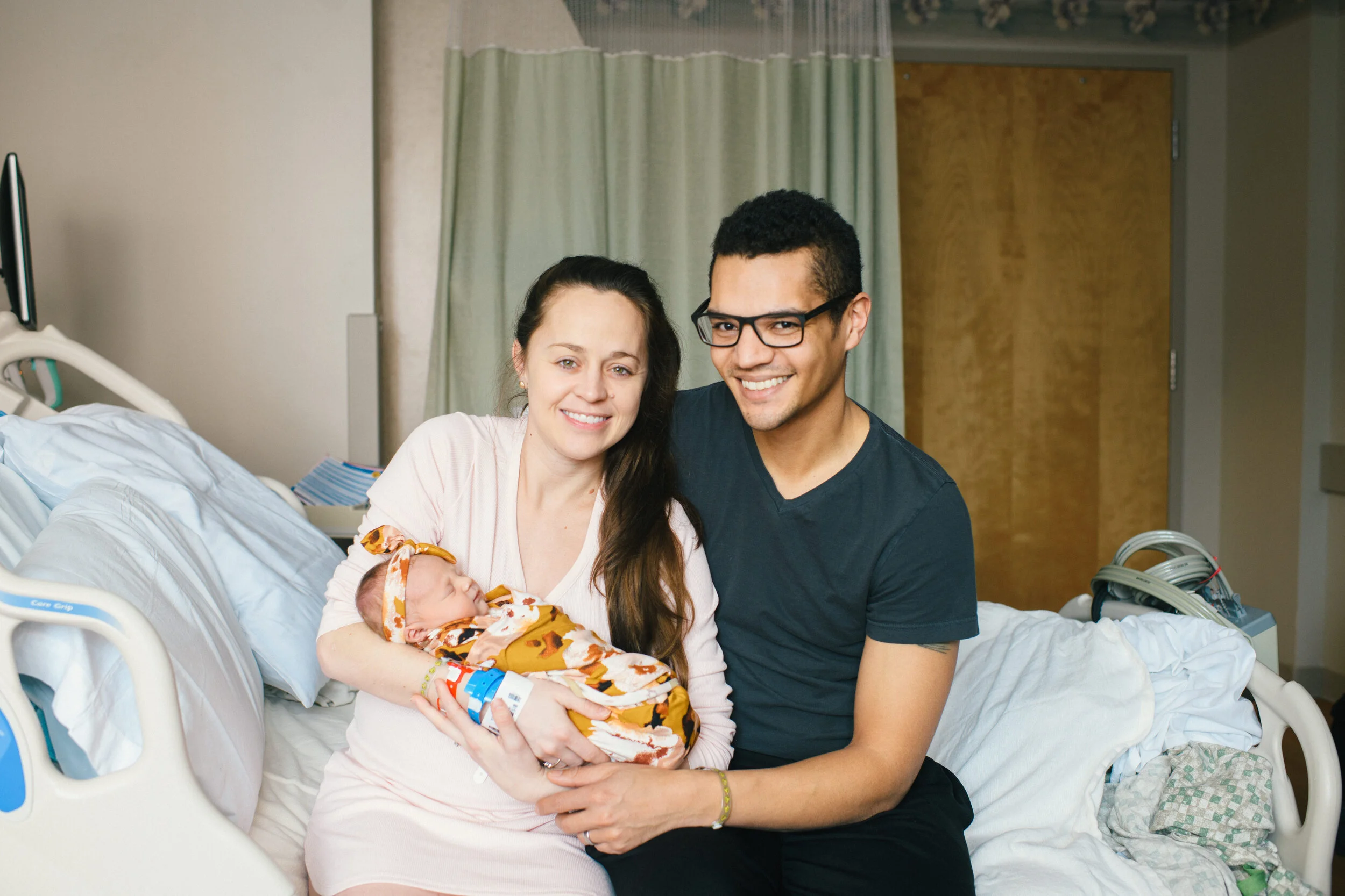 Meeting Megan and Mathews Eden Mae at FMH Frederick Maryland