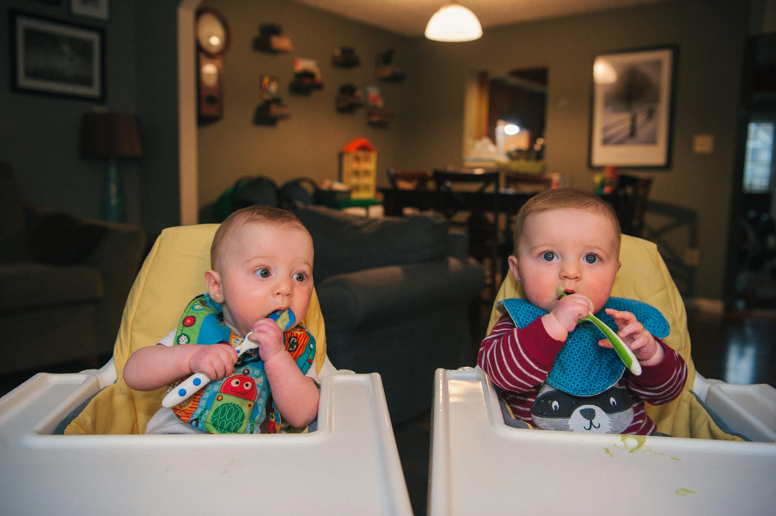 Ansel &amp; Micah try food for the first time 