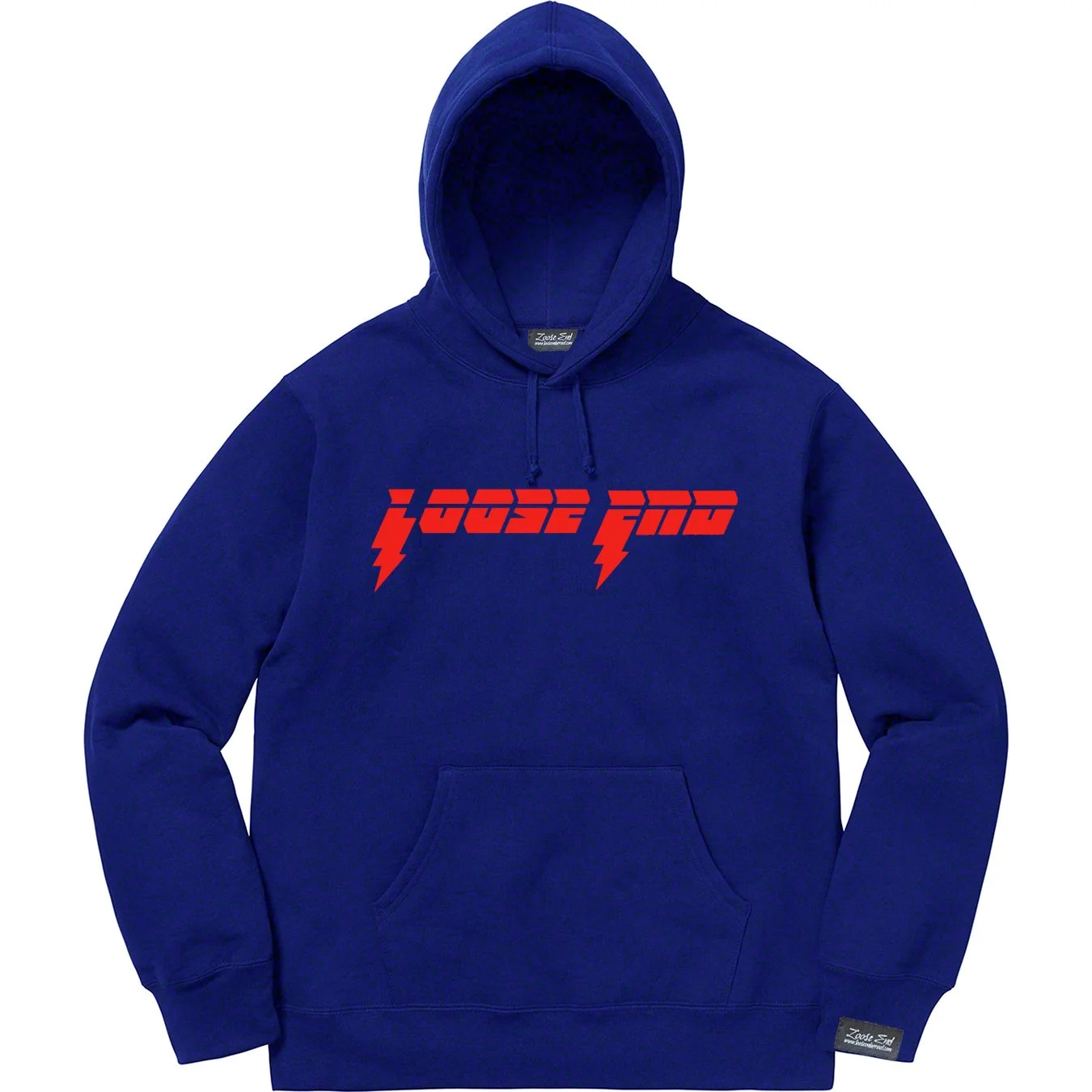 Indigo Thunderbolt Hoodie