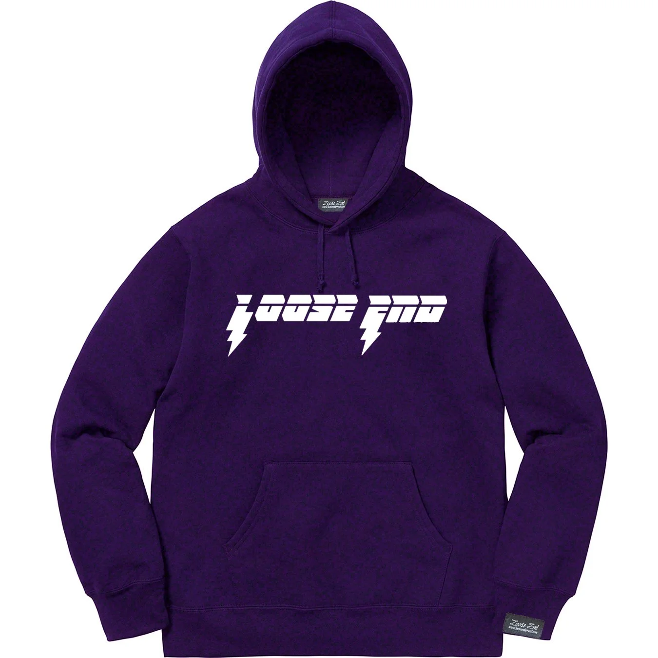 Purple Thunderbolt Hoodie